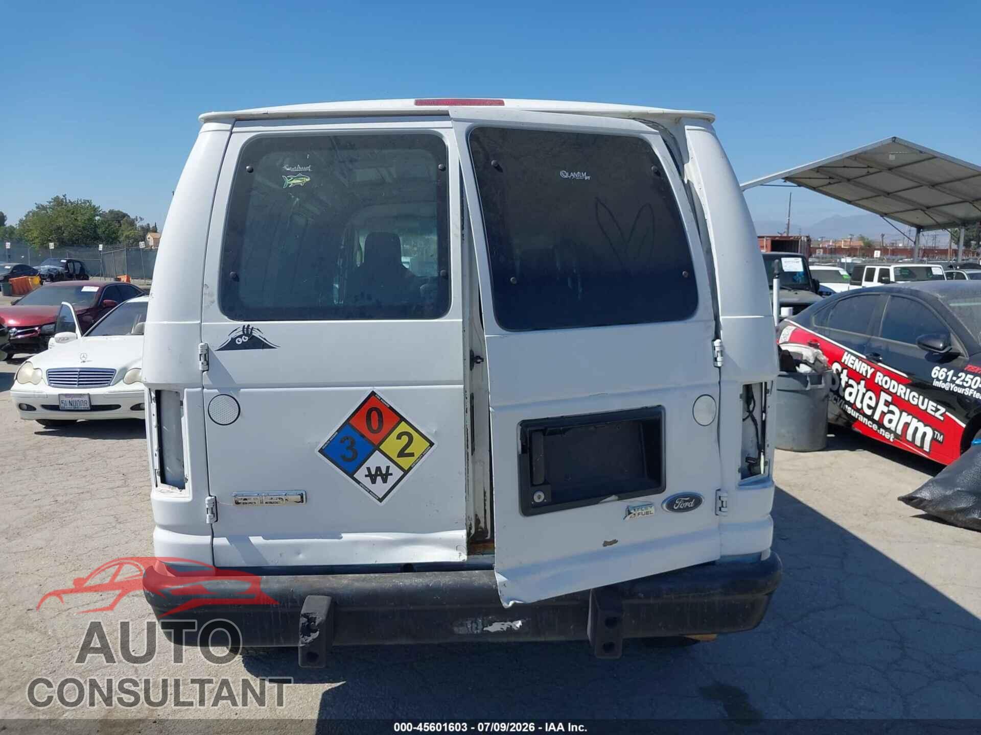 FORD E-250 2012 - 1FTNE2EW2CDA40805