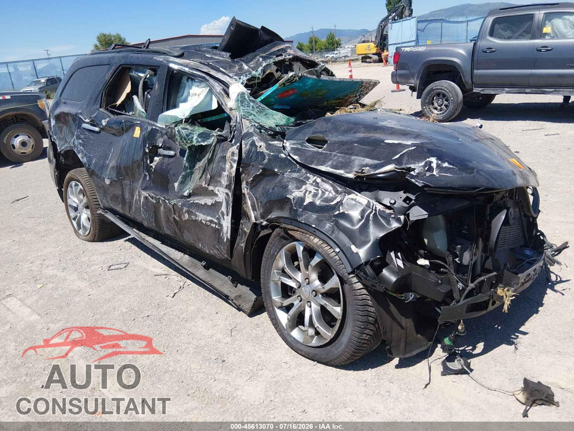 DODGE DURANGO 2017 - 1C4SDJET8HC752934