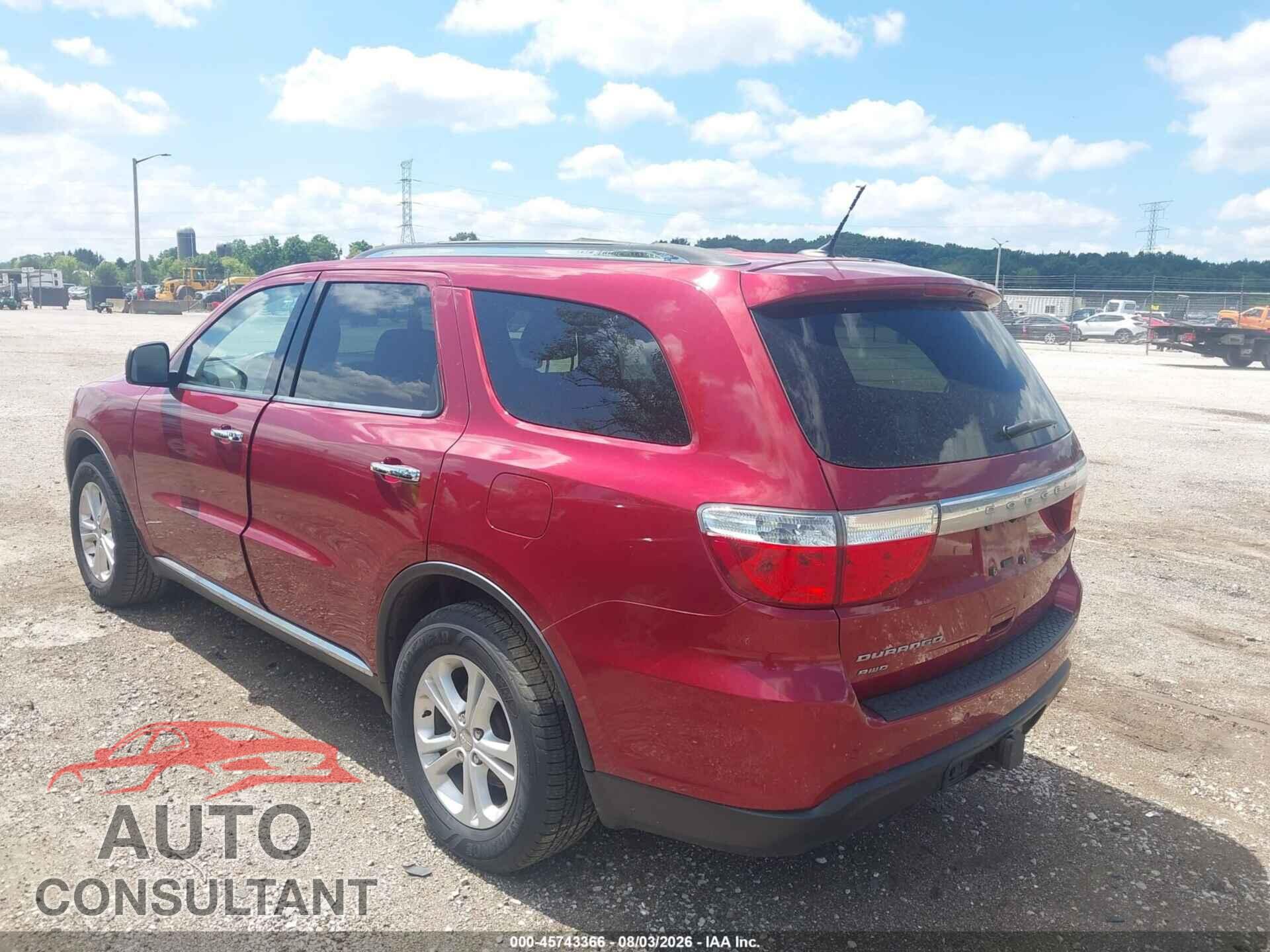 DODGE DURANGO 2013 - 1C4RDJDG0DC667938