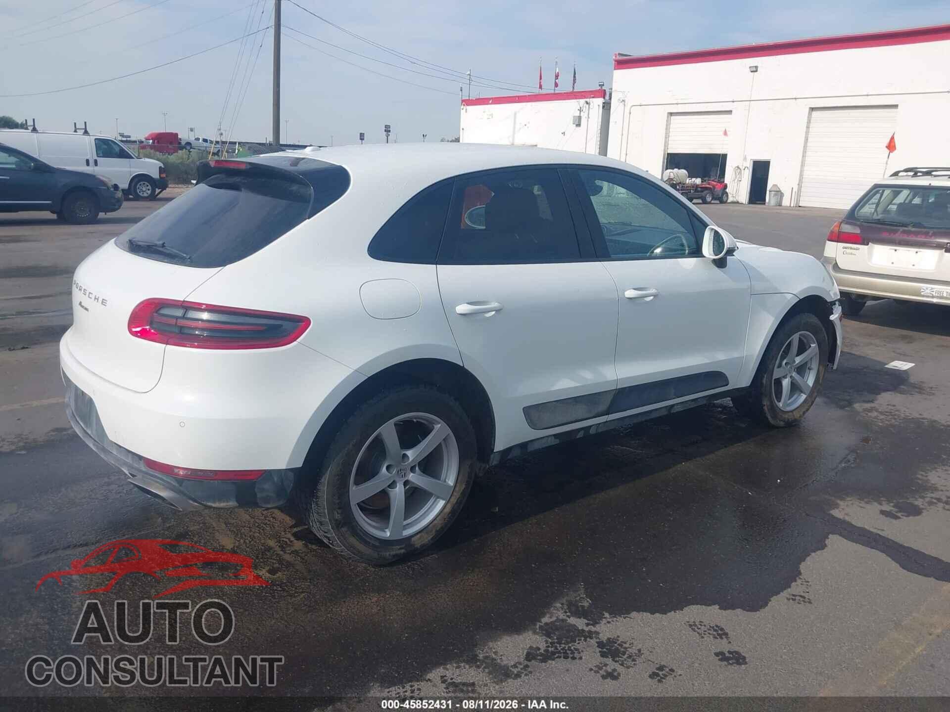 PORSCHE MACAN 2018 - WP1AA2A59JLB01575