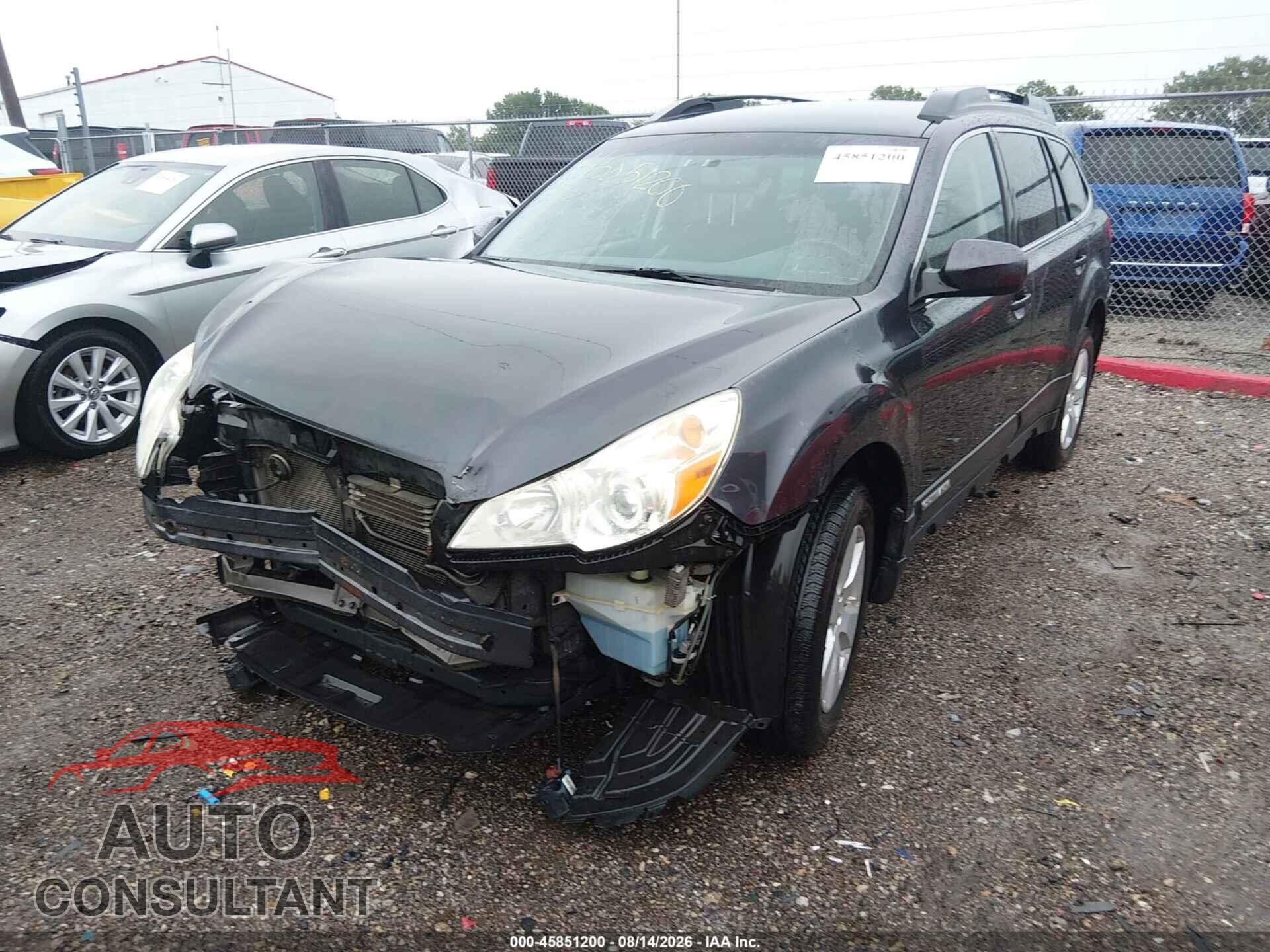 SUBARU OUTBACK 2010 - 4S4BRBCC8A3383567