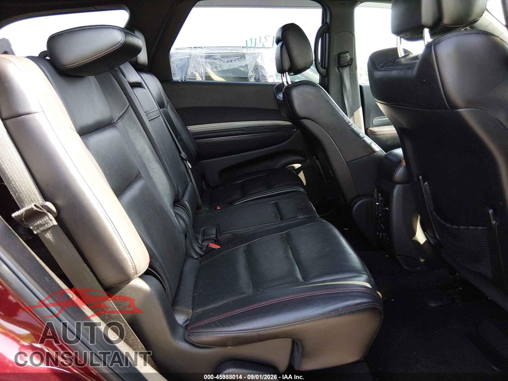 DODGE DURANGO 2018 - 1C4SDHCT1JC226565