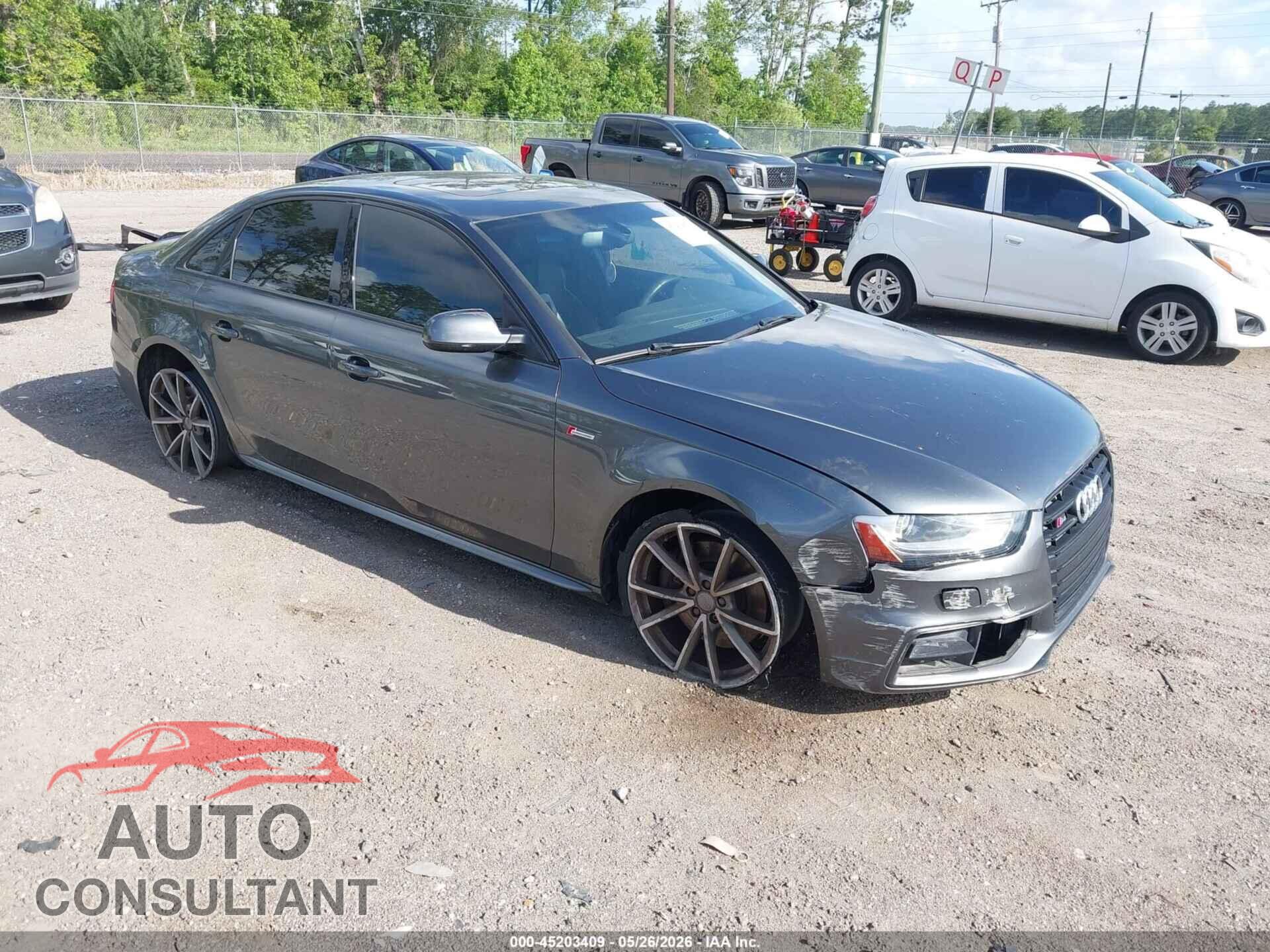 AUDI S4 2015 - WAUBGAFL8FA120768