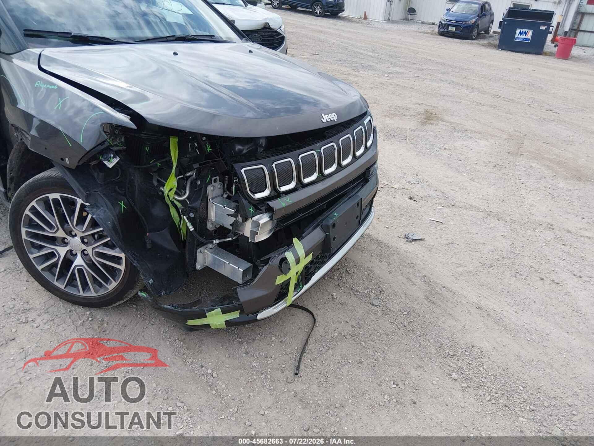JEEP COMPASS 2022 - 3C4NJDCB5NT118367