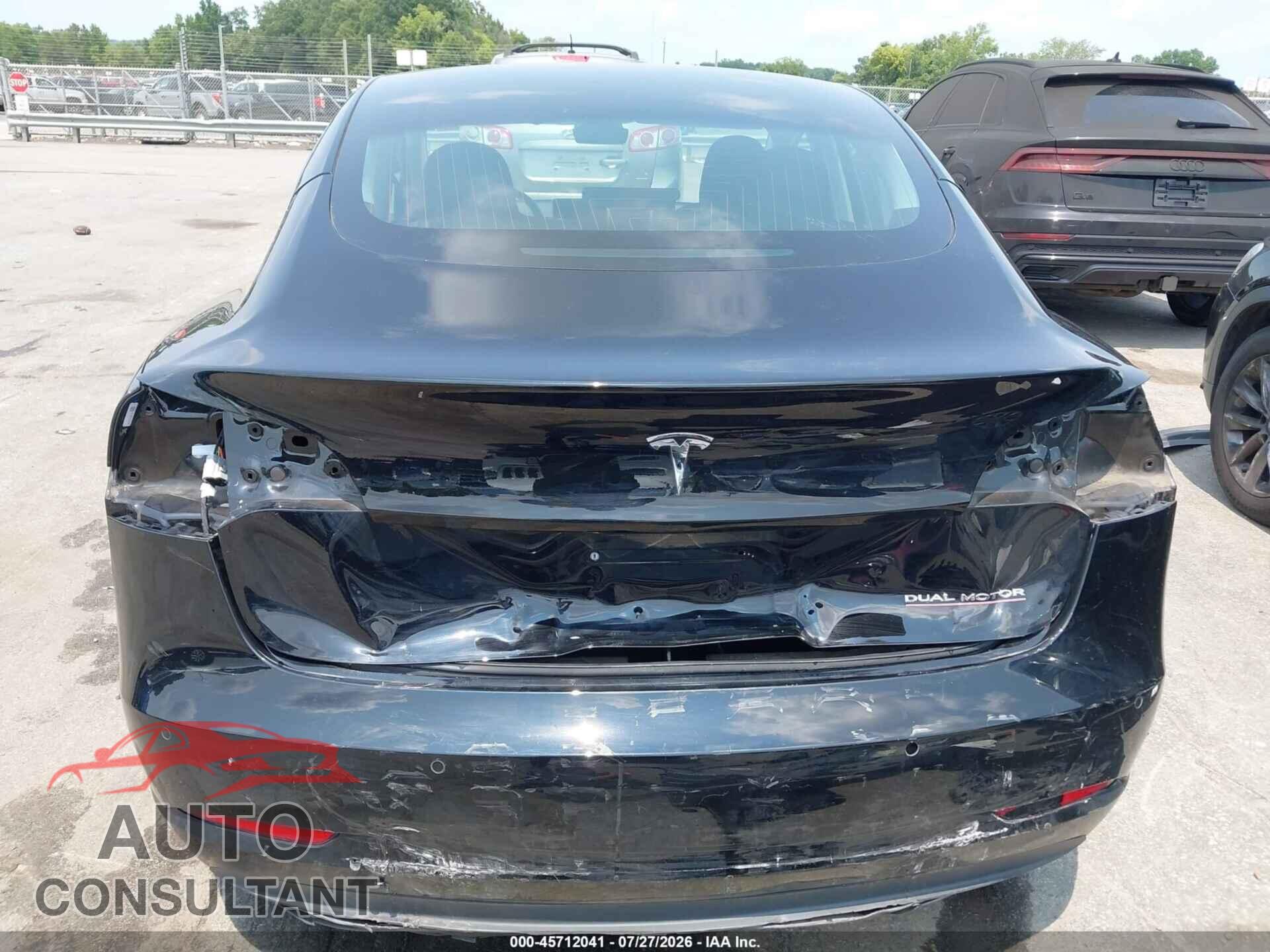 TESLA MODEL 3 2020 - 5YJ3E1EC8LF602013