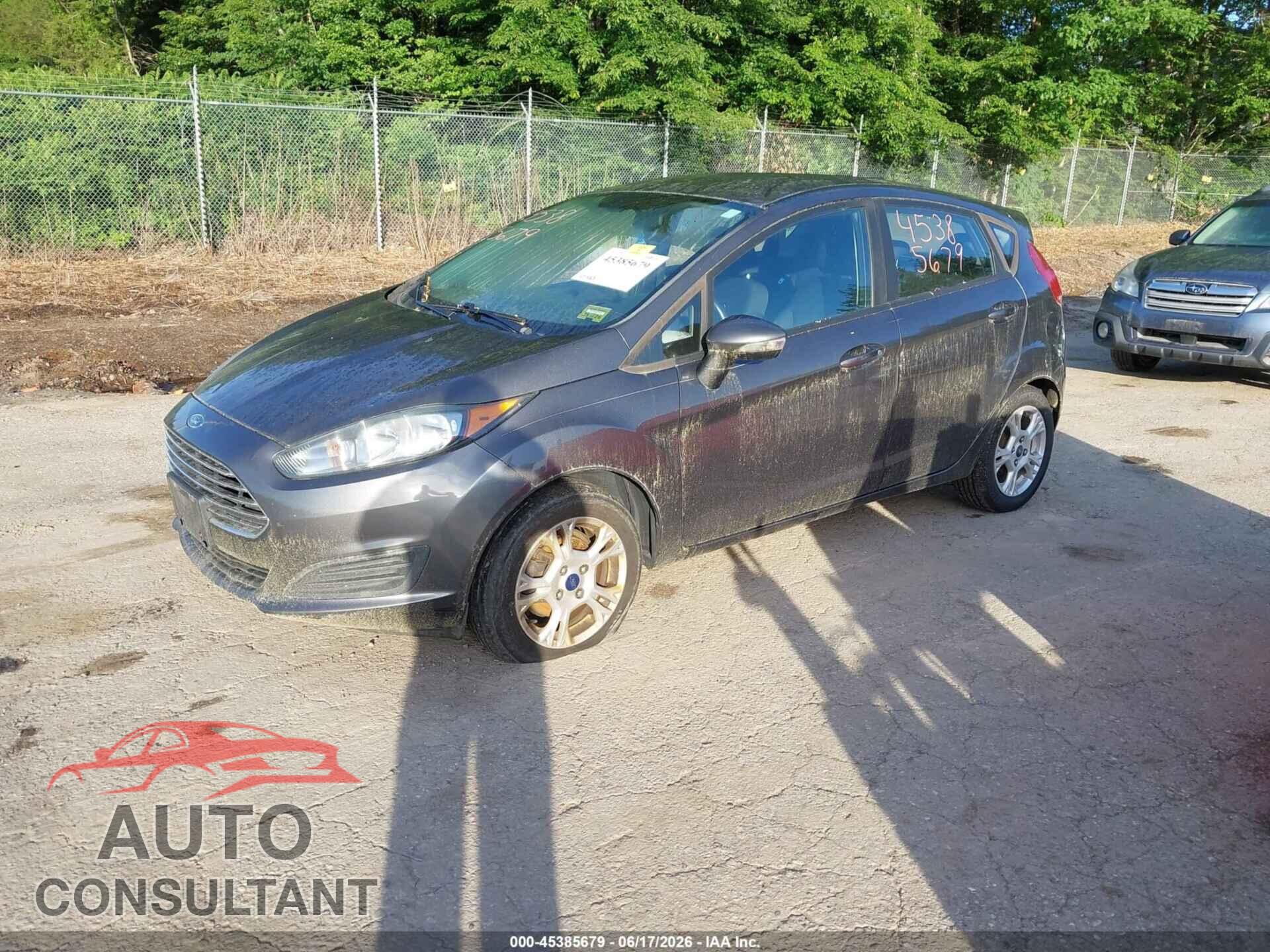 FORD FIESTA 2015 - 3FADP4EJ9FM157074
