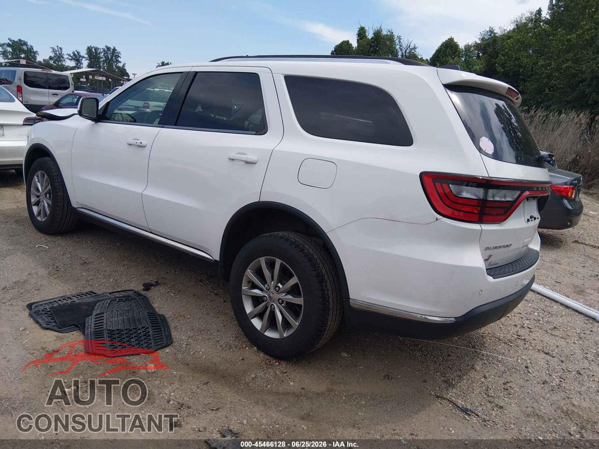 DODGE DURANGO 2018 - 1C4RDJAG8JC312676