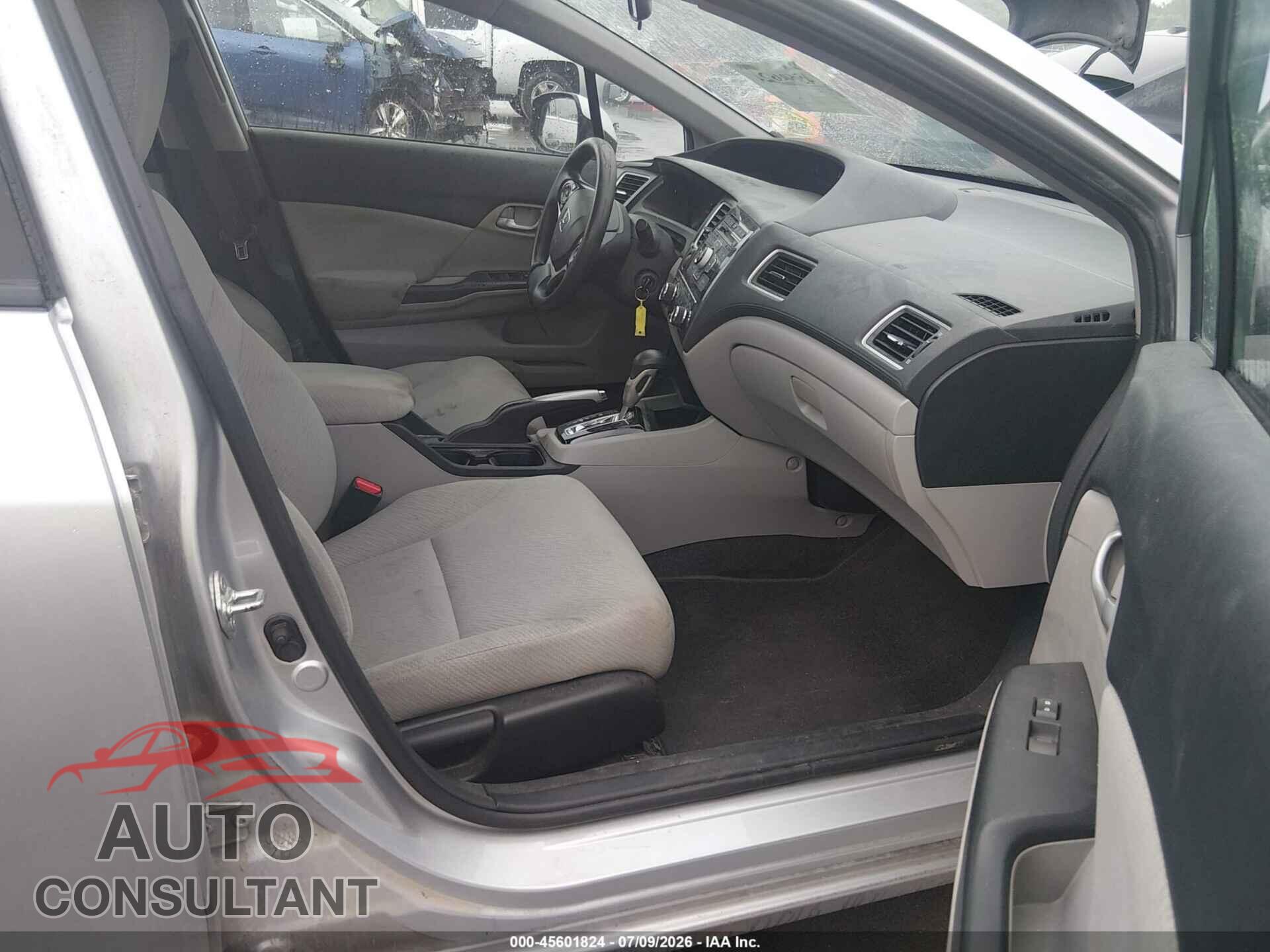 HONDA CIVIC 2013 - 19XFB2F58DE042142