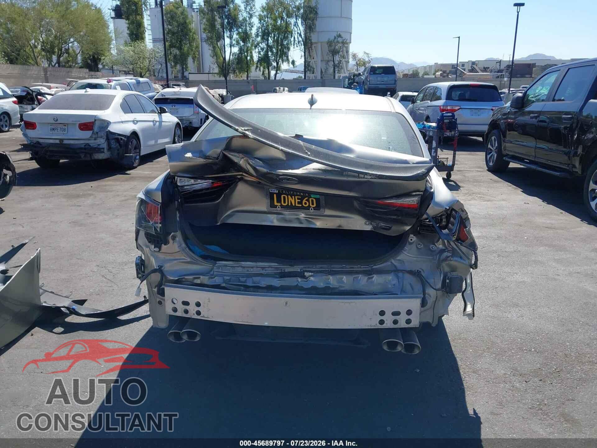 LEXUS GS F 2017 - JTHBP1BL3HA002167