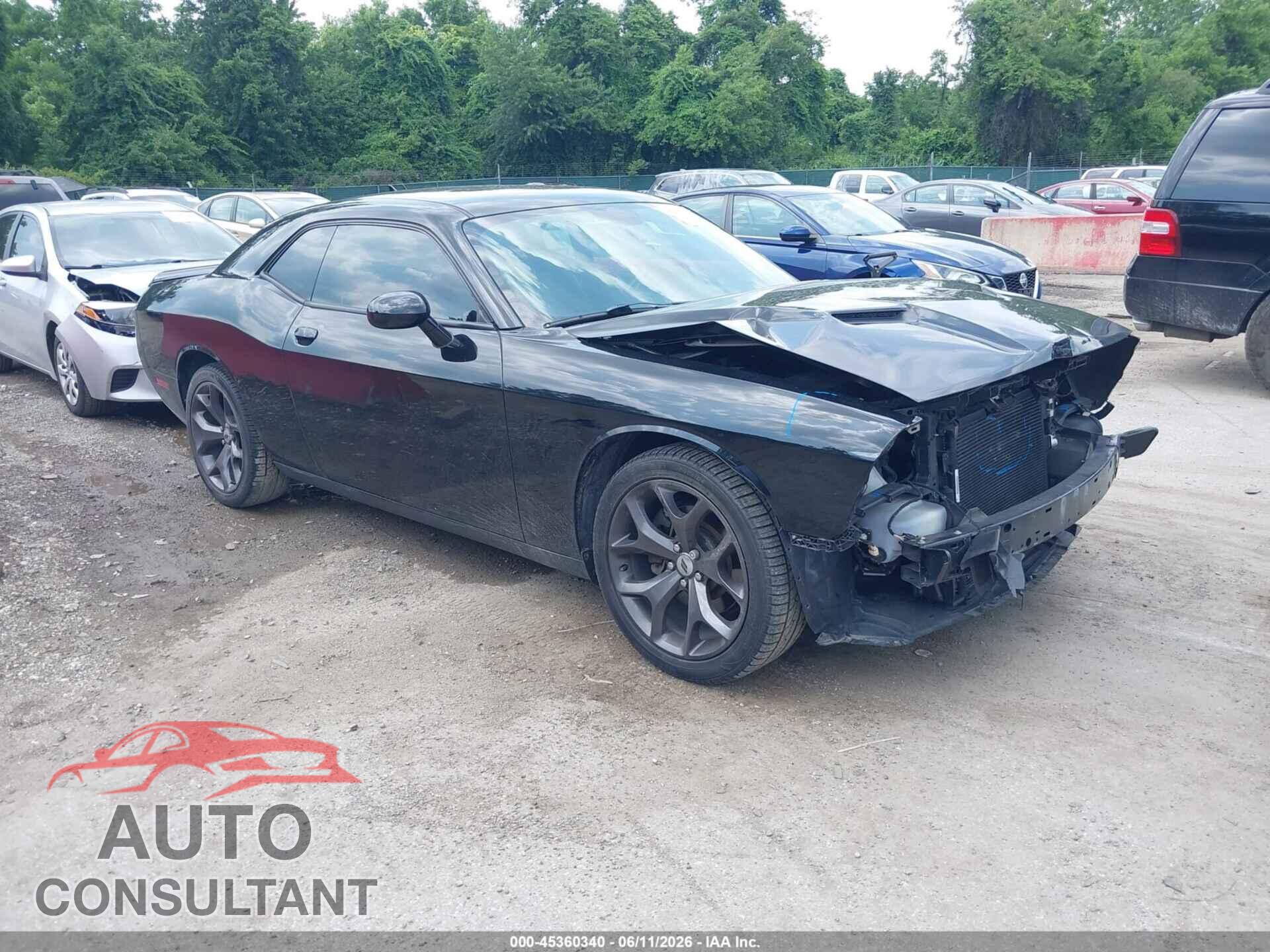 DODGE CHALLENGER 2019 - 2C3CDZAG1KH503931