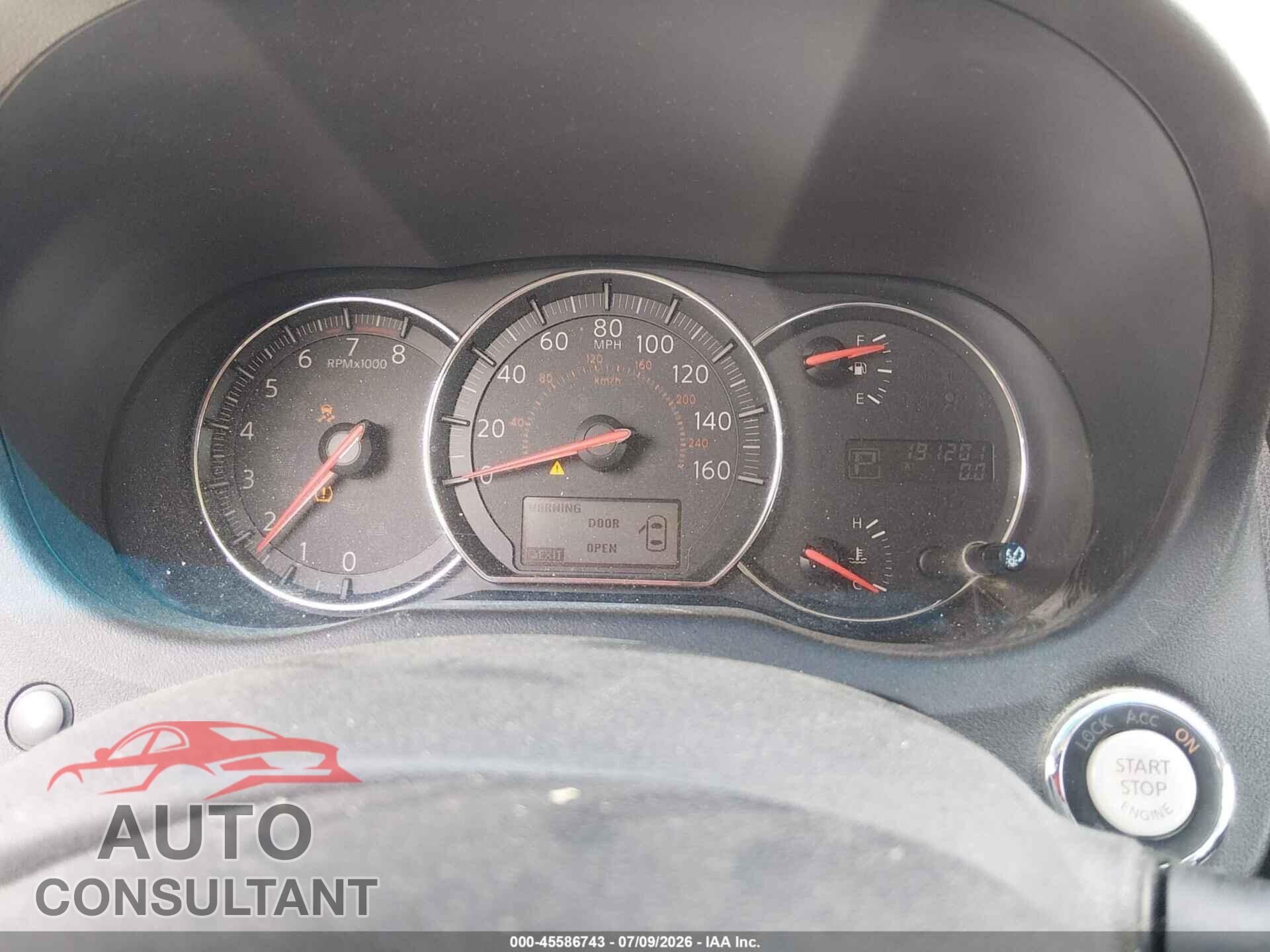 NISSAN MAXIMA 2012 - 1N4AA5AP1CC822597