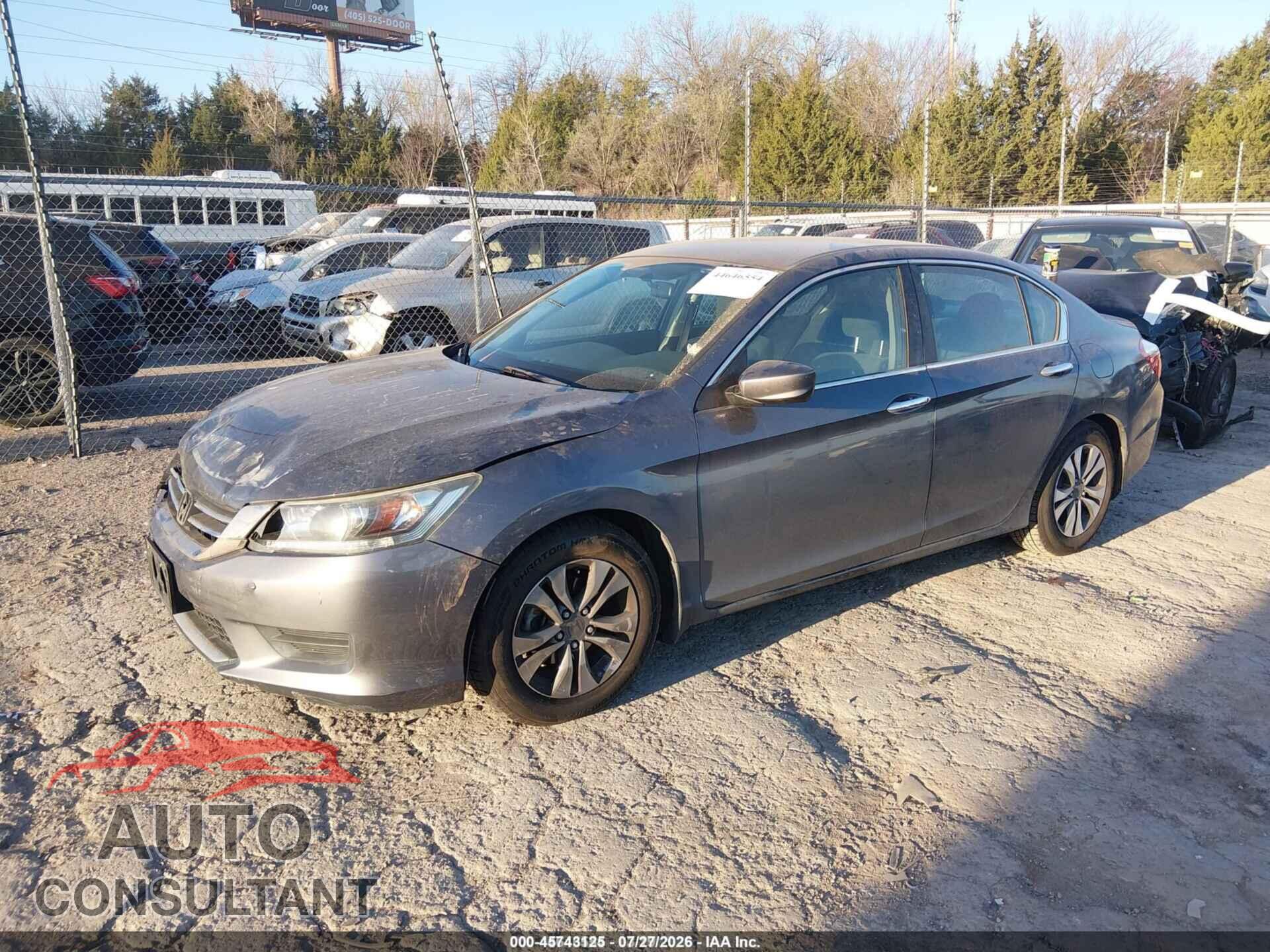 HONDA ACCORD 2013 - 1HGCR2F34DA007714