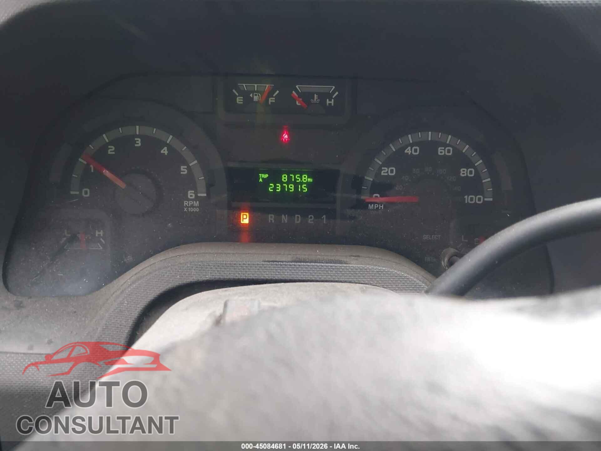 FORD E-150 2013 - 1FTNE1EW1DDB07521