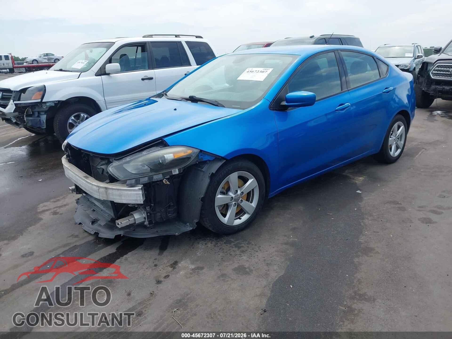 DODGE DART 2015 - 1C3CDFBB5FD362494