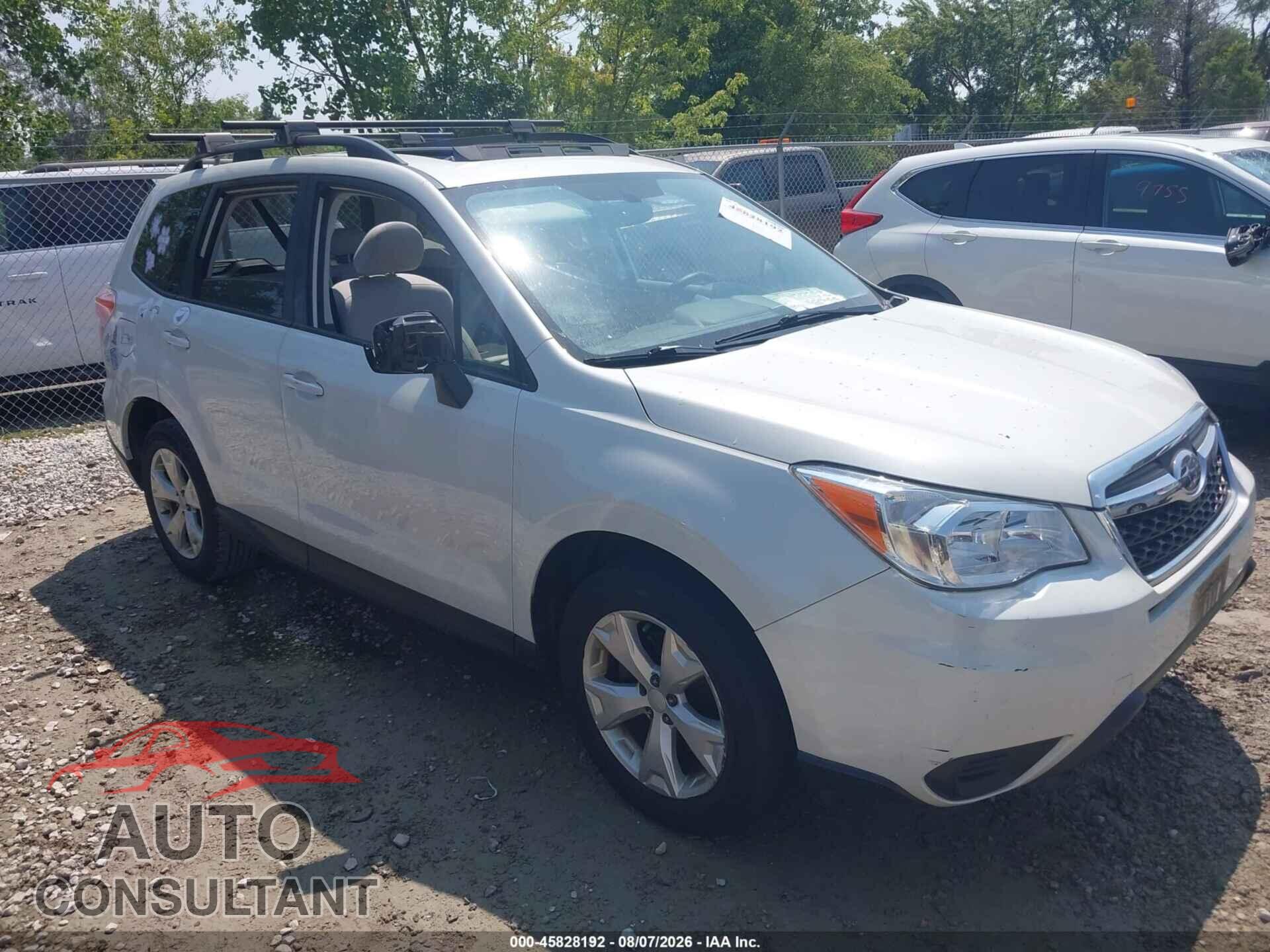 SUBARU FORESTER 2015 - JF2SJADC4FH578775