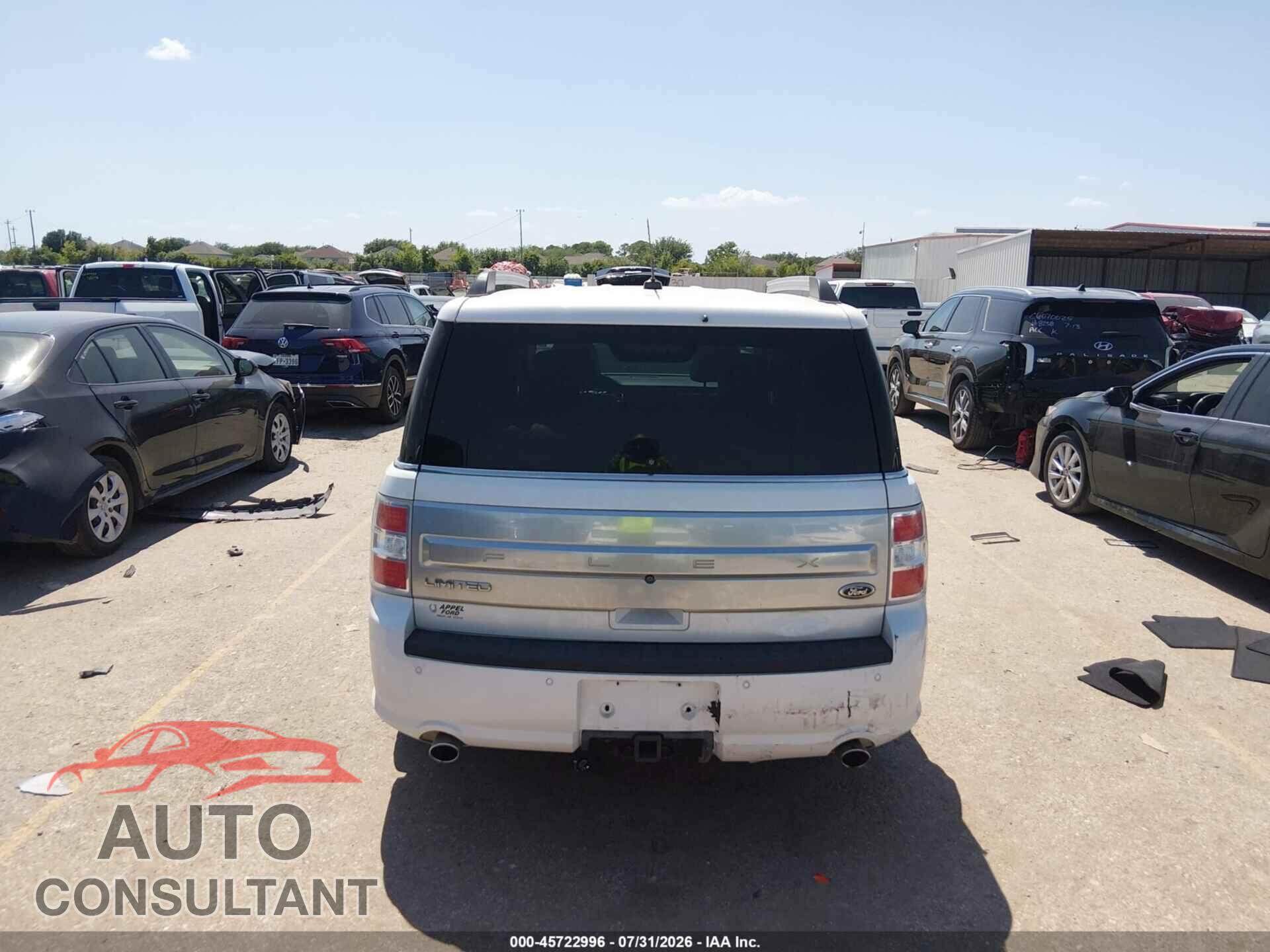 FORD FLEX 2013 - 2FMGK5D89DBD25087