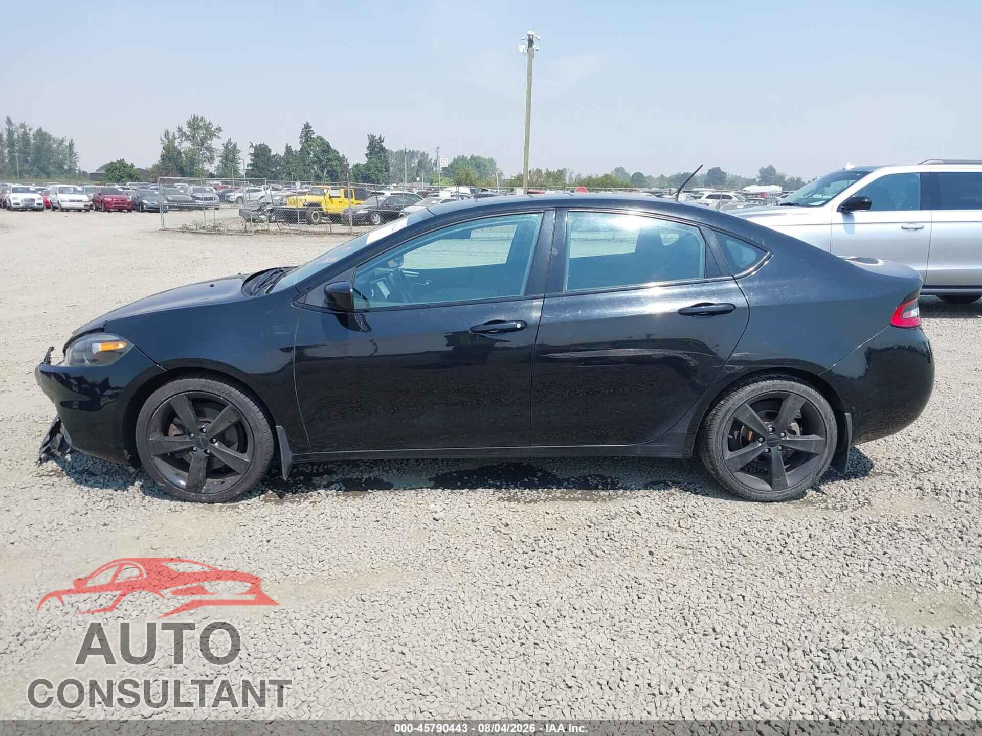 DODGE DART 2015 - 1C3CDFBB5FD200736