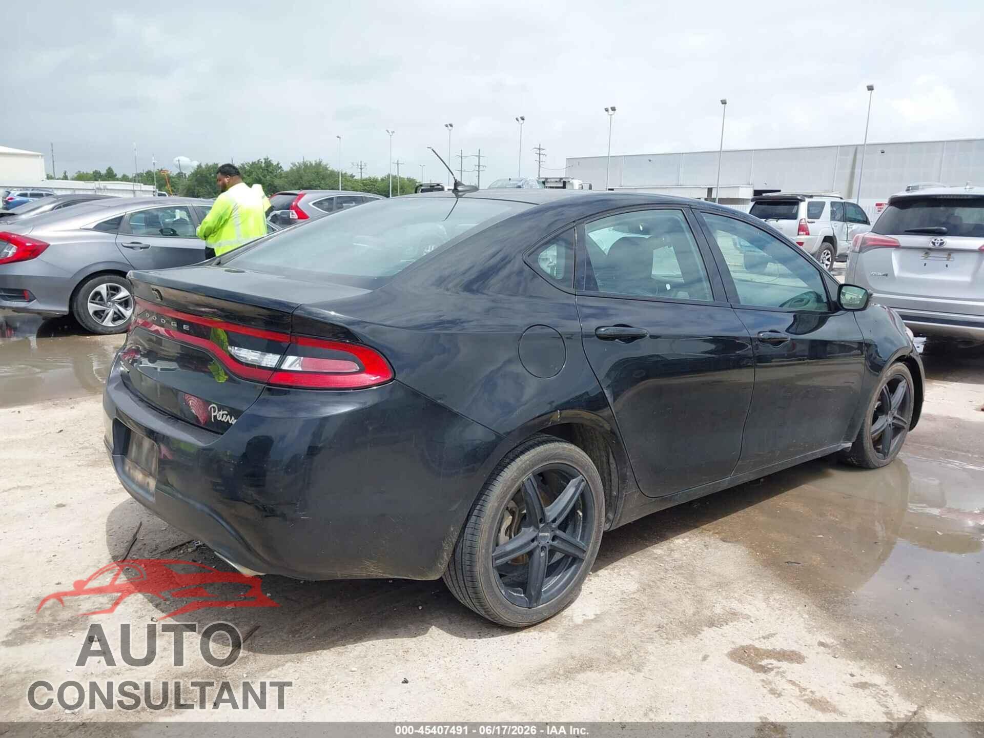 DODGE DART 2016 - 1C3CDFBBXGD728337