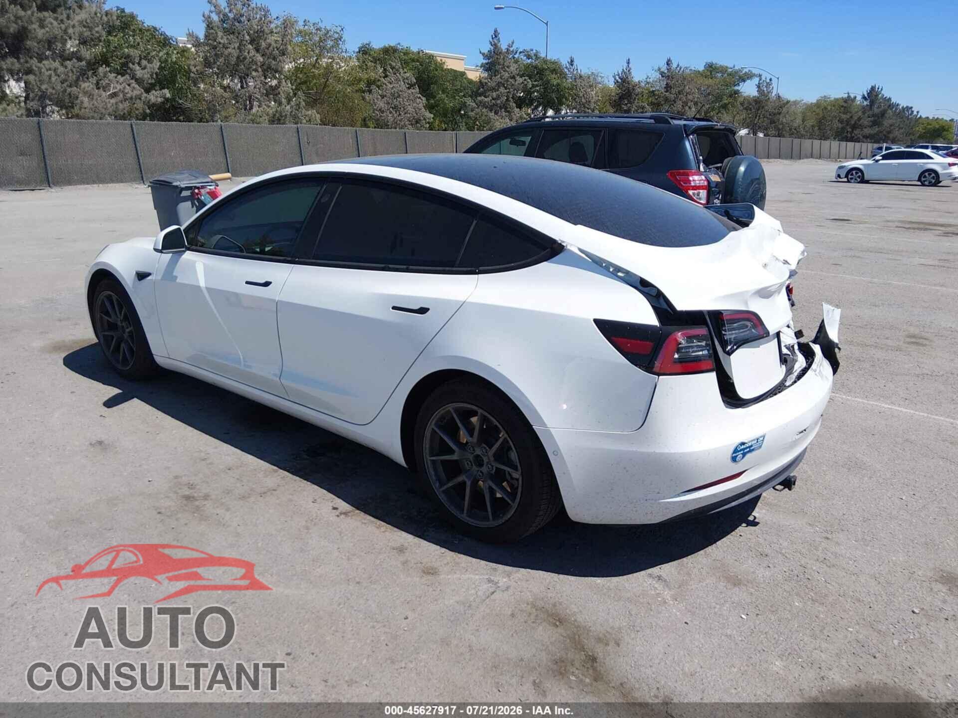 TESLA MODEL 3 2021 - 5YJ3E1EA2MF018593