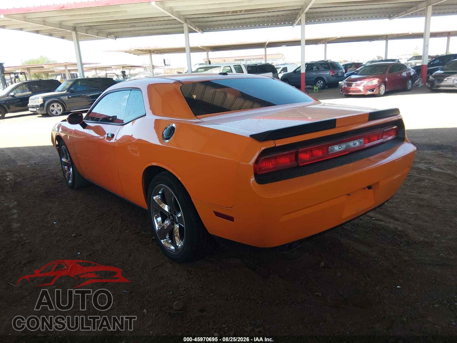 DODGE CHALLENGER 2012 - 2C3CDYAG0CH128240
