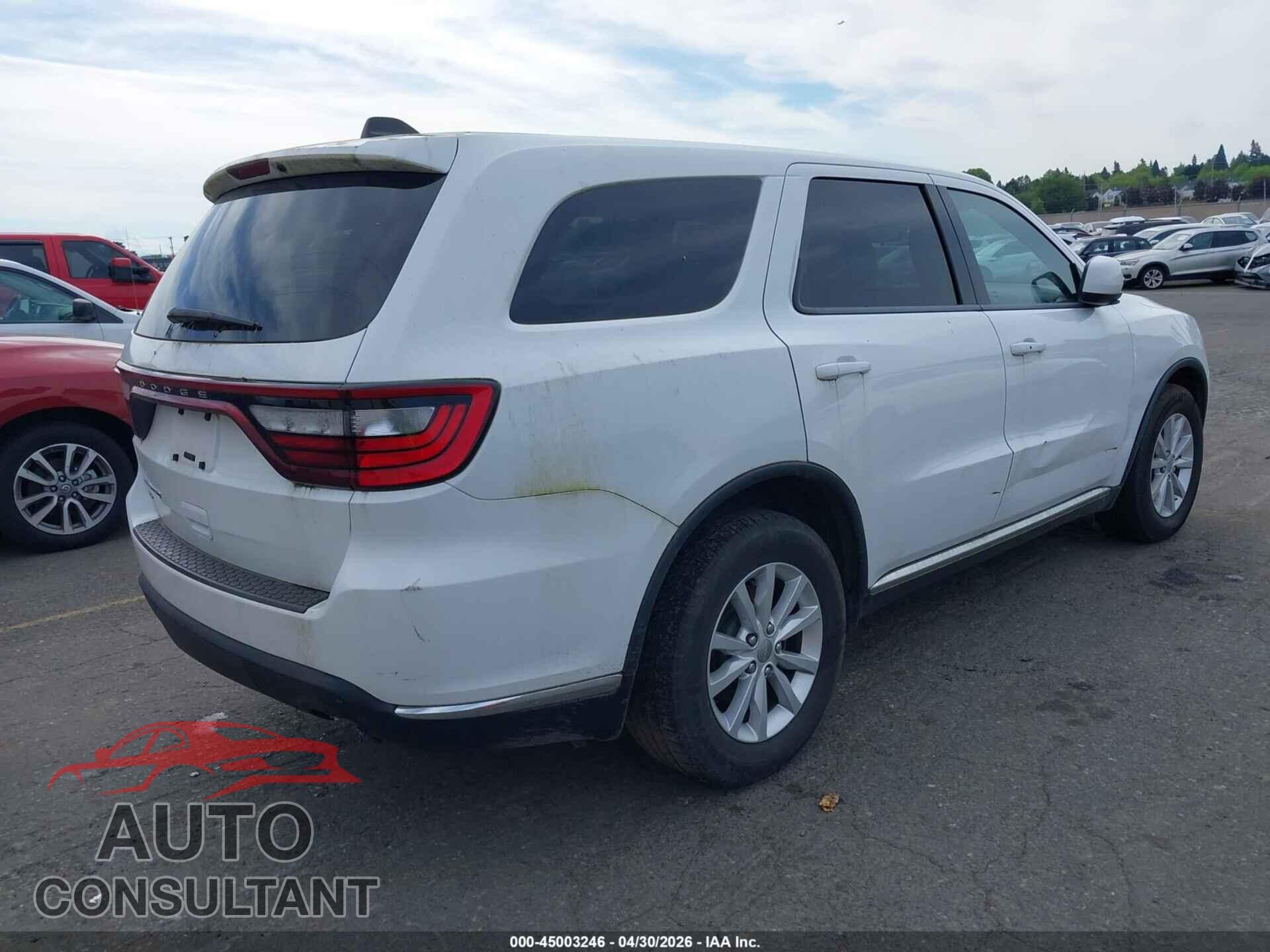 DODGE DURANGO 2014 - 1C4RDJAG9EC591206