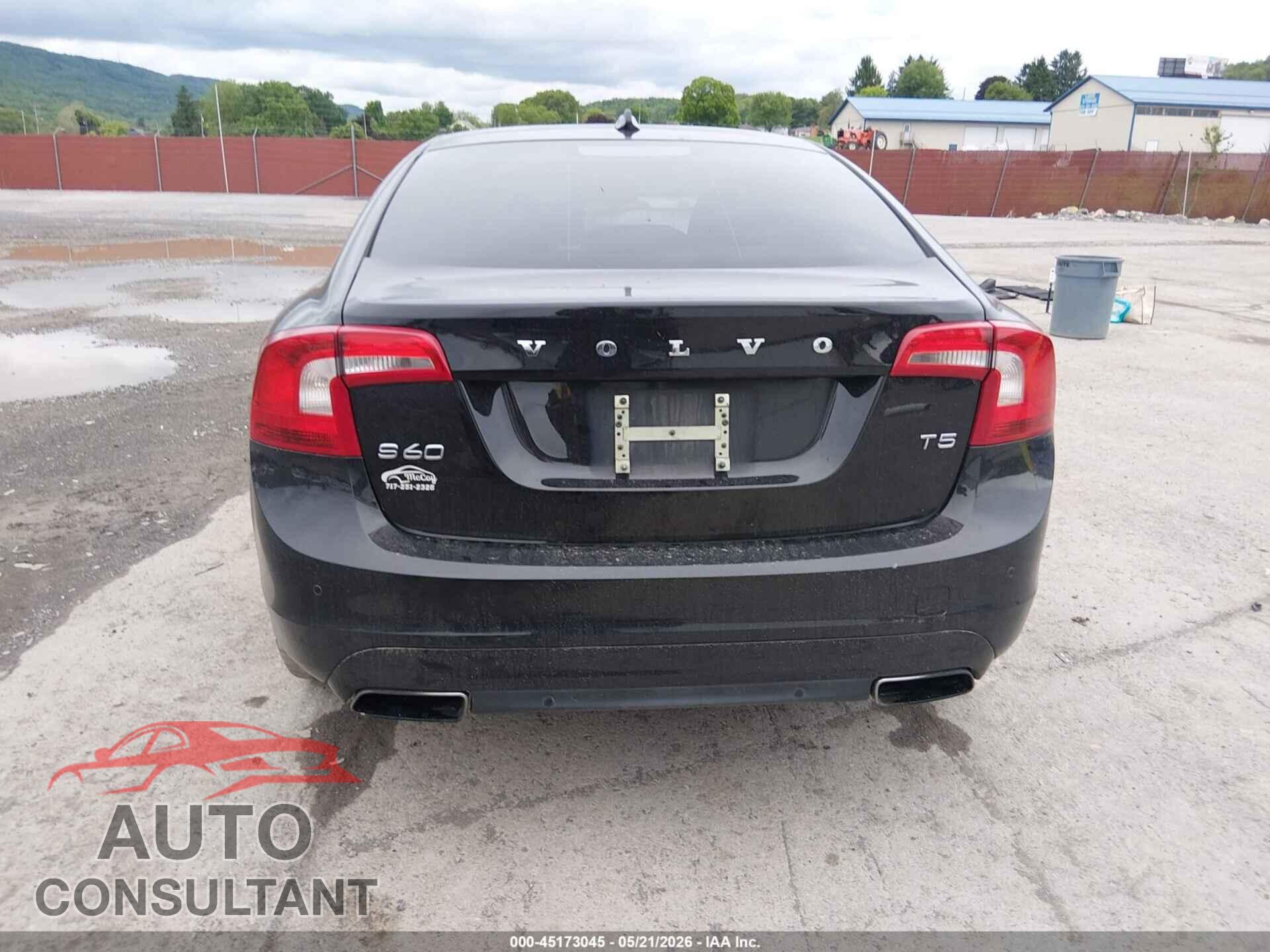 VOLVO S60 2014 - YV1612FSXE1285619