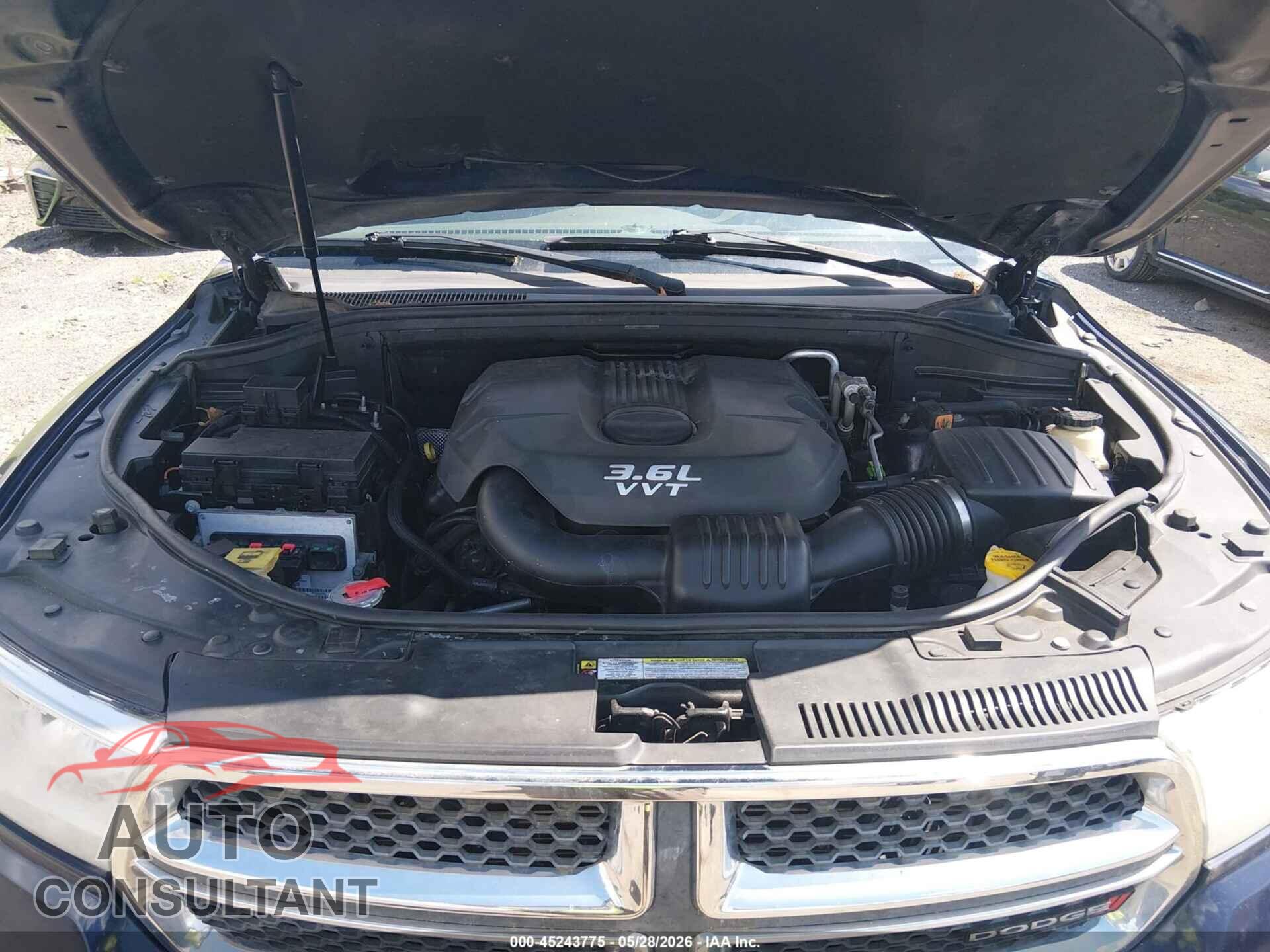 DODGE DURANGO 2013 - 1C4RDHAG5DC582803