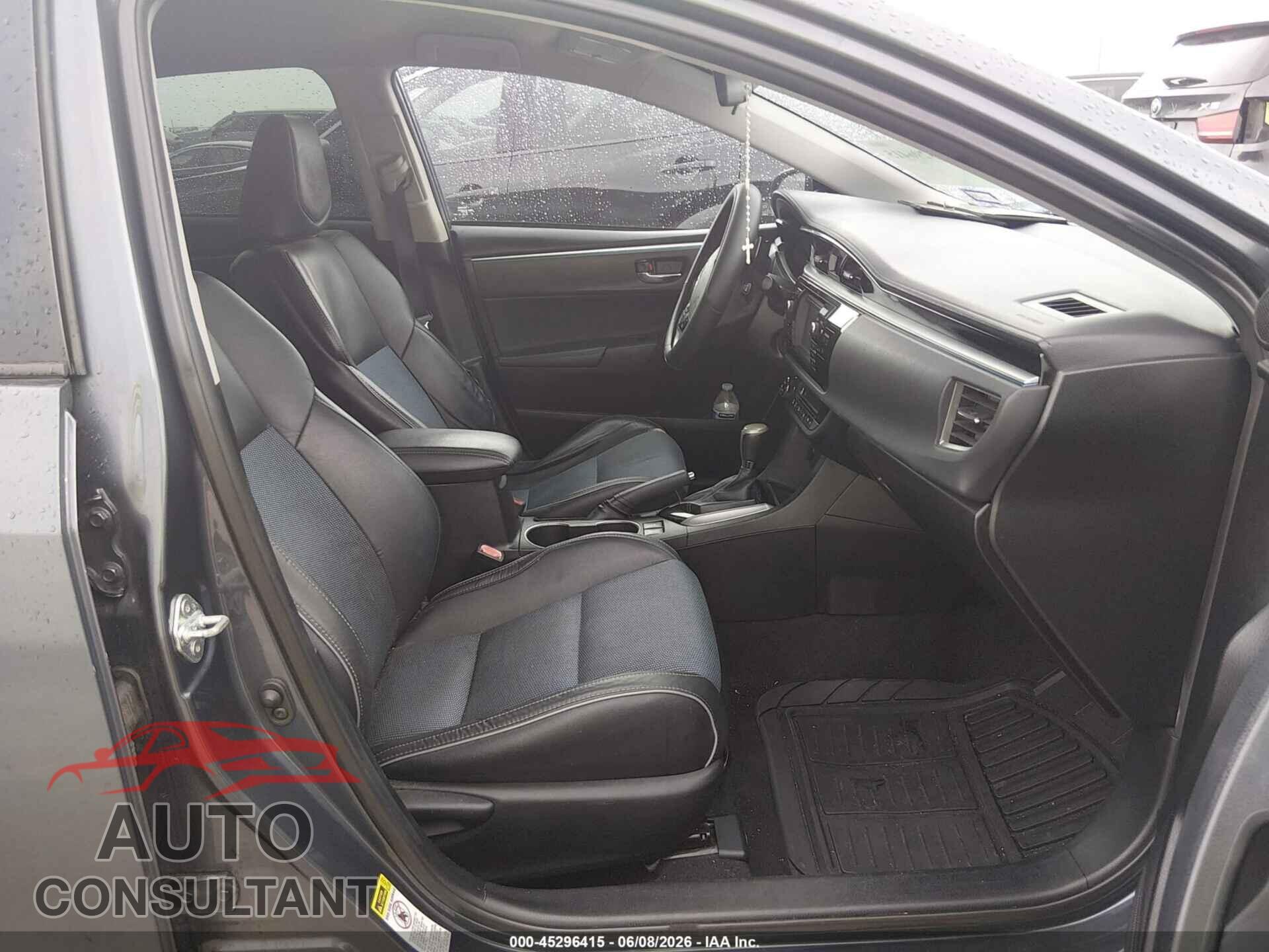 TOYOTA COROLLA 2014 - 5YFBURHE9EP165172