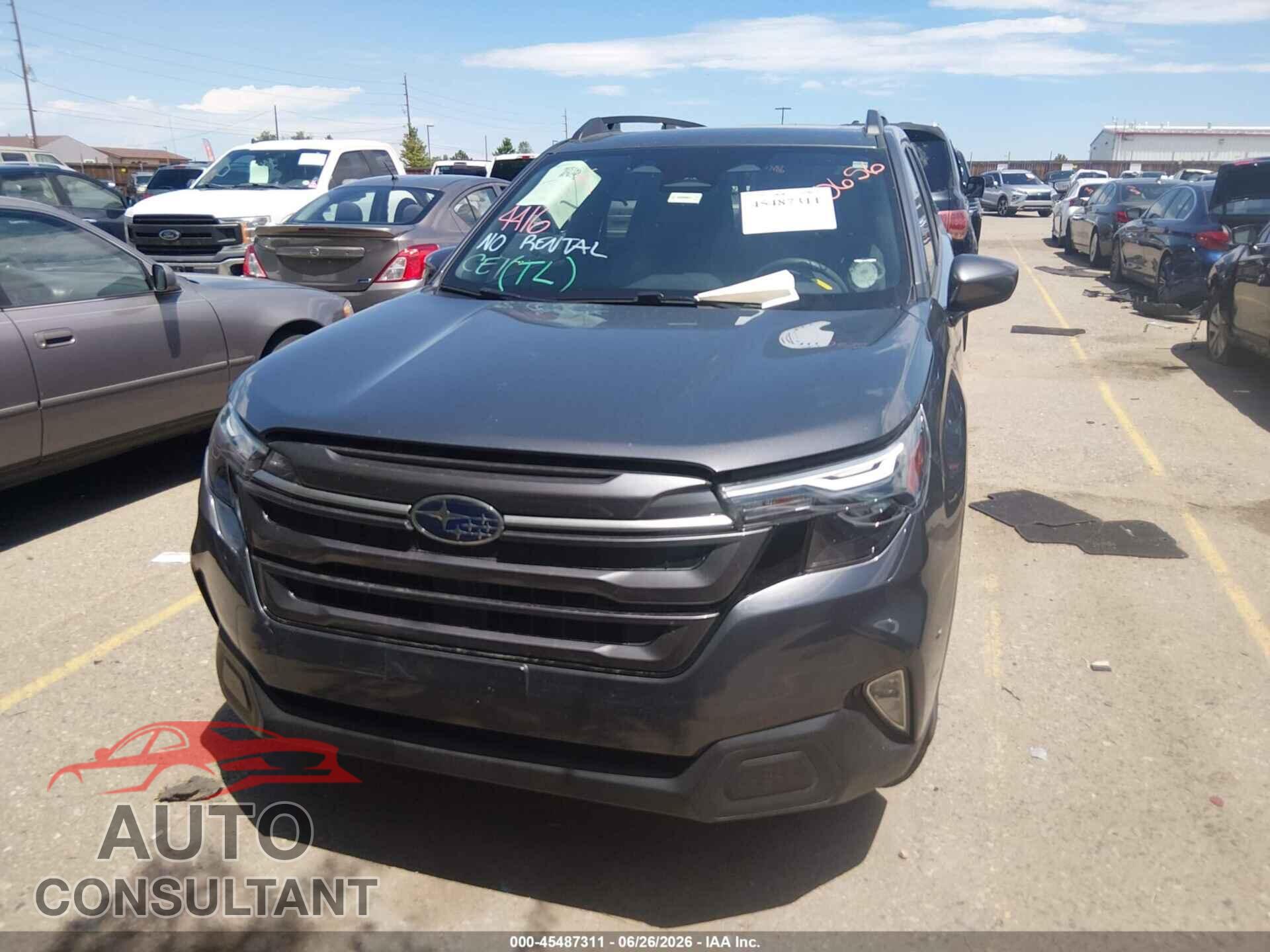 SUBARU FORESTER 2025 - JF2SLDDCXSH561789