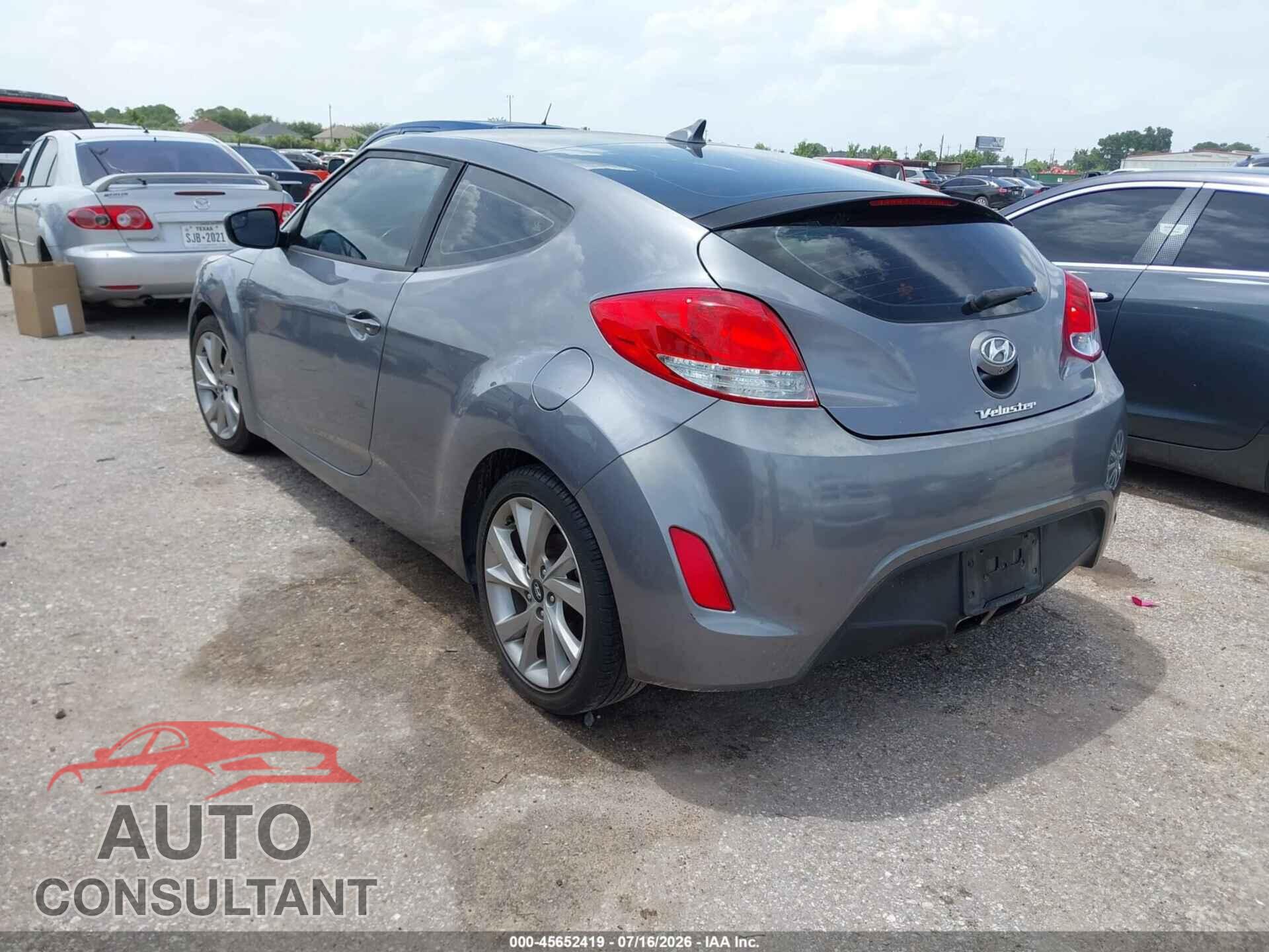 HYUNDAI VELOSTER 2017 - KMHTC6AD2HU308540
