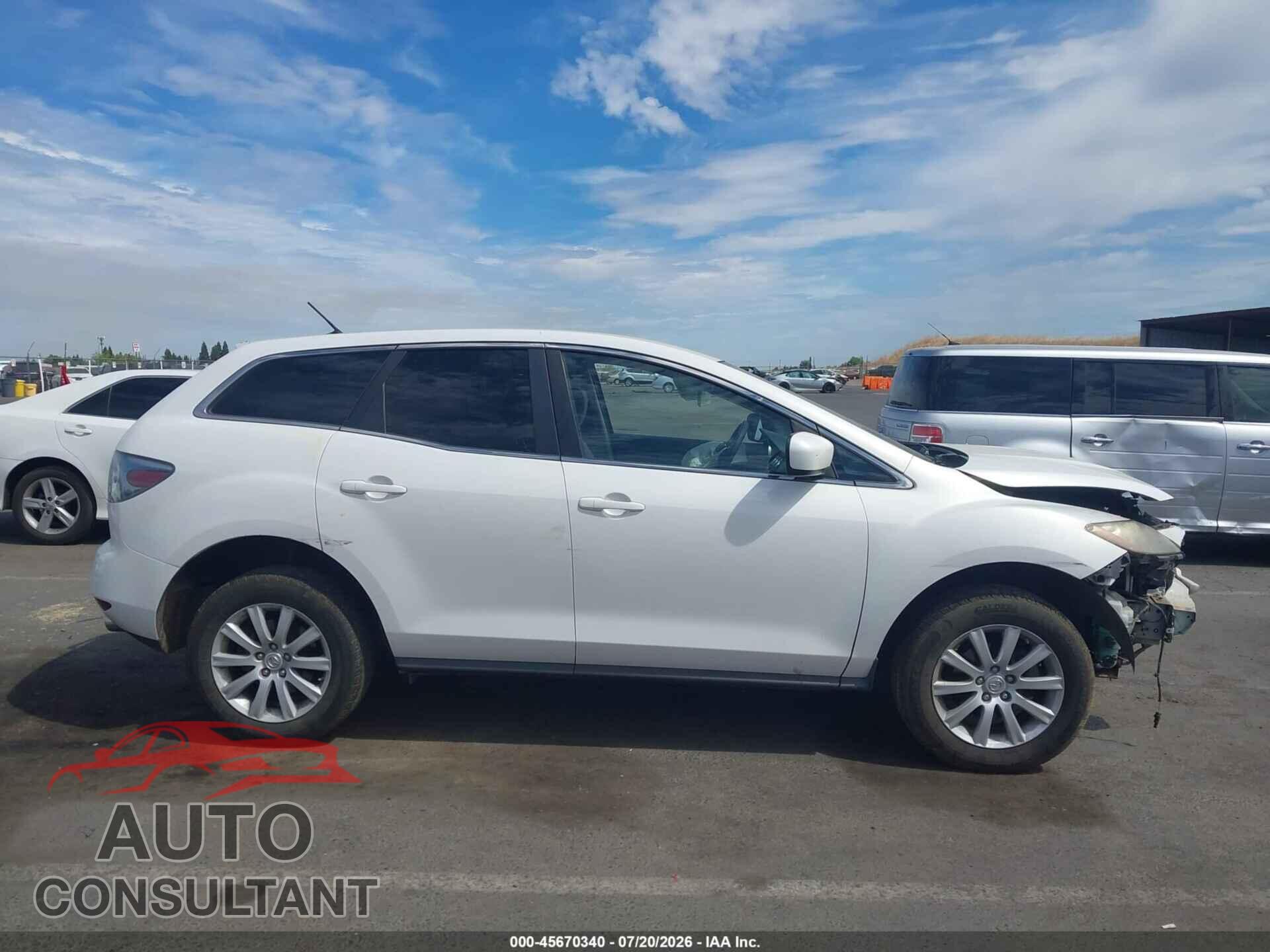 MAZDA CX-7 2010 - JM3ER2W51A0312492