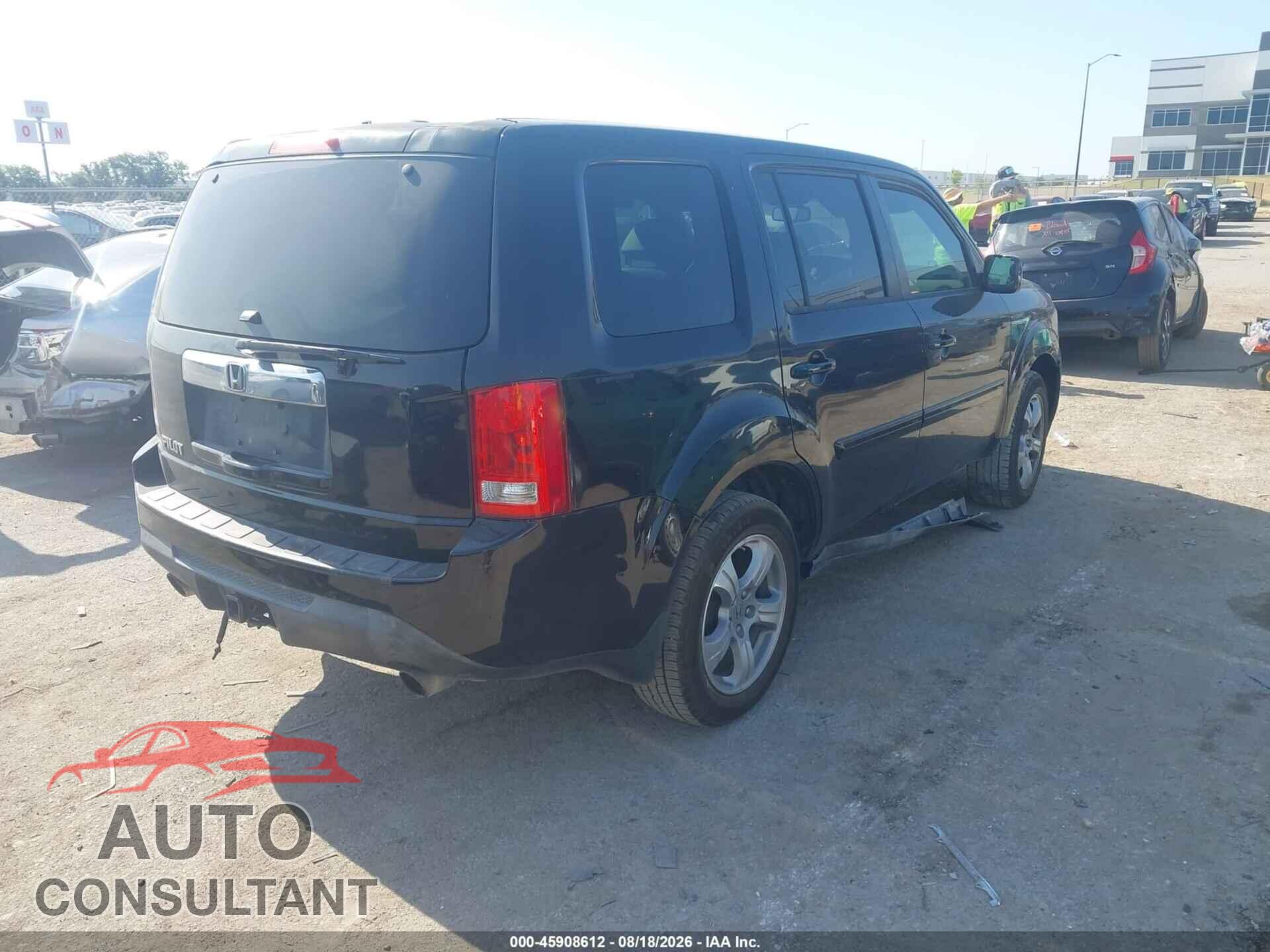 HONDA PILOT 2014 - 5FNYF3H53EB014230
