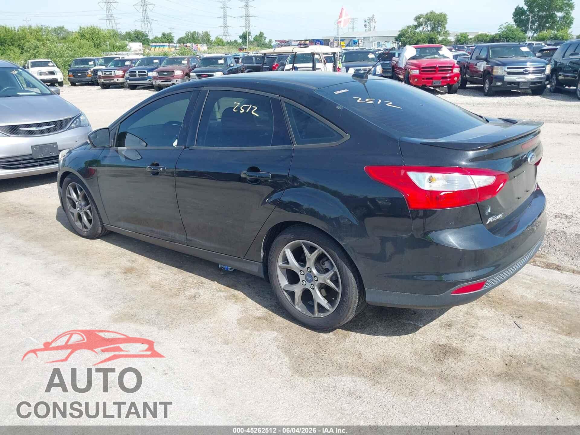 FORD FOCUS 2014 - 1FADP3F2XEL154797