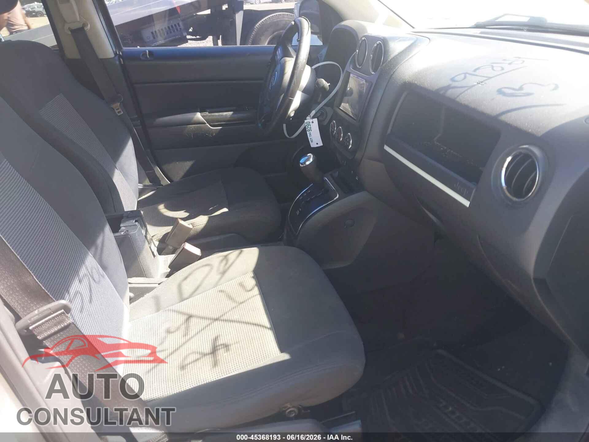 JEEP COMPASS 2013 - 1C4NJCEB9DD100269