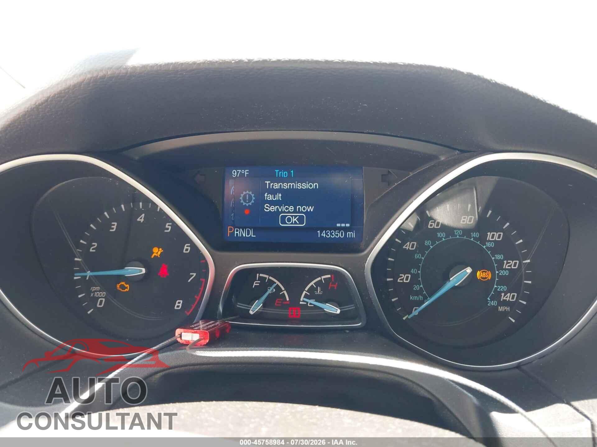 FORD FOCUS 2014 - 1FADP3F2XEL450483