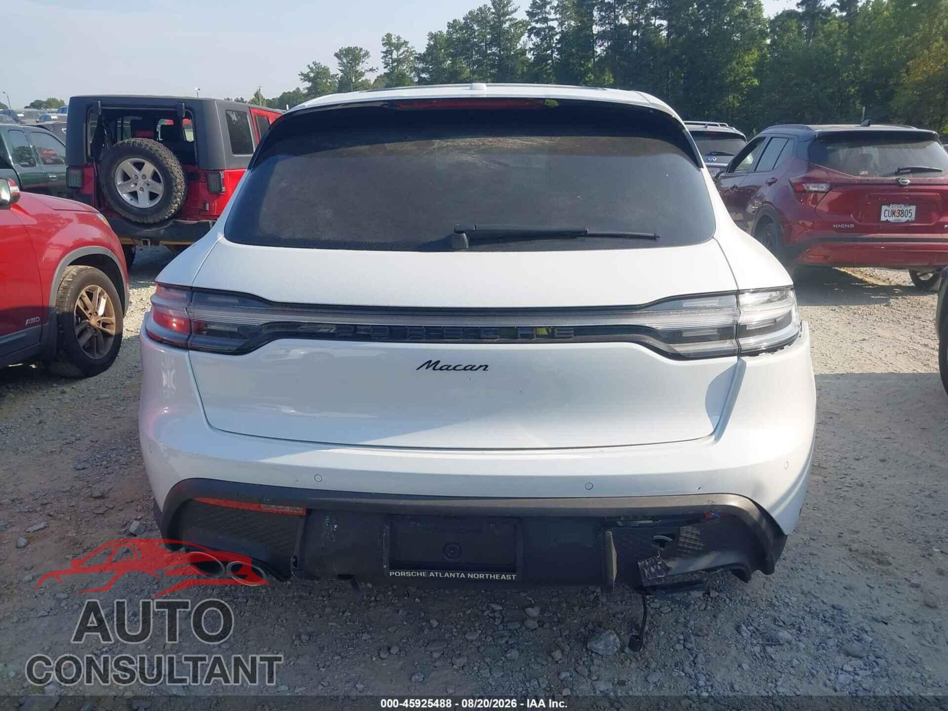 PORSCHE MACAN 2025 - WP1AA2A59SLB15526