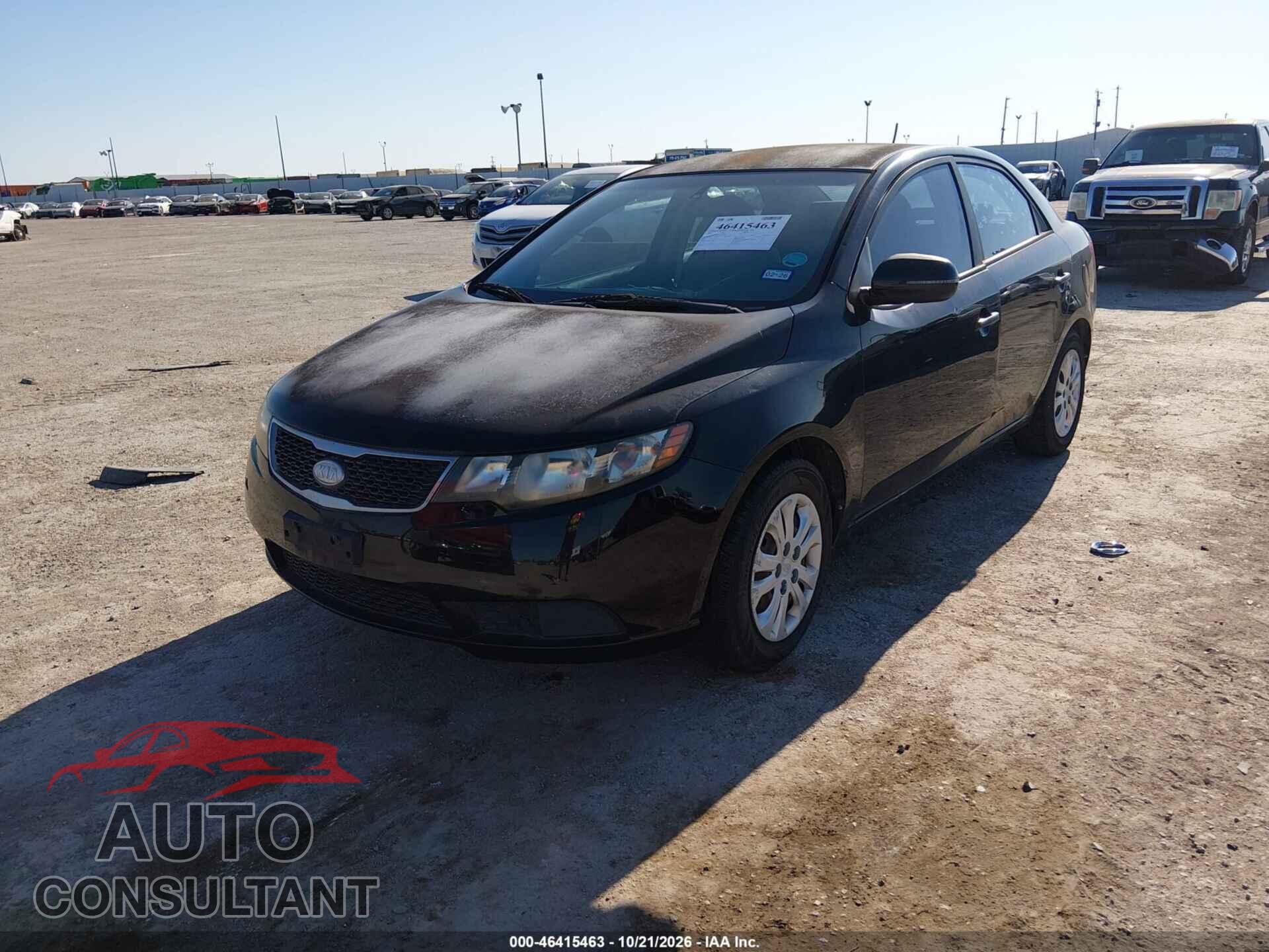 KIA FORTE 2012 - KNAFU4A25C5475041