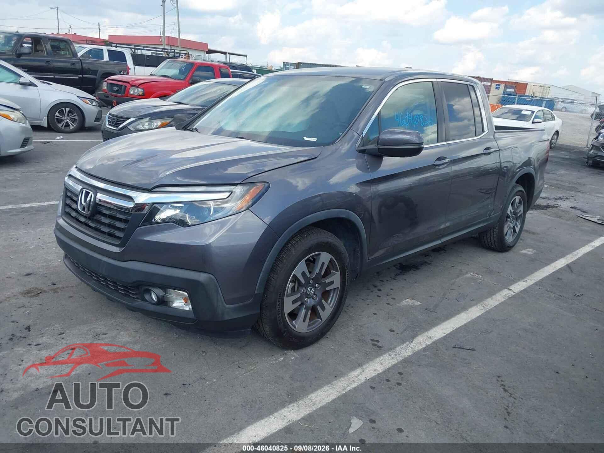 HONDA RIDGELINE 2017 - 5FPYK2F66HB011531