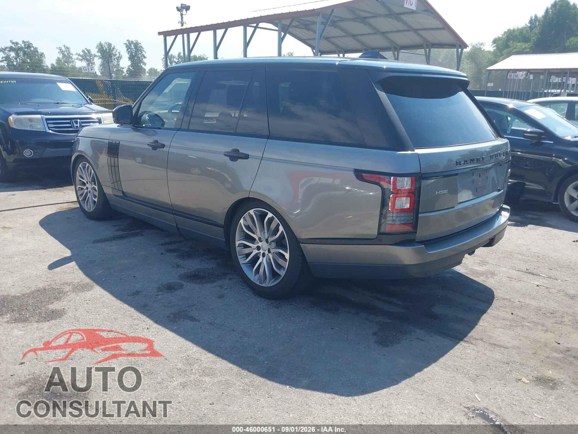 LAND ROVER RANGE ROVER 2017 - SALGS2FVXHA358969