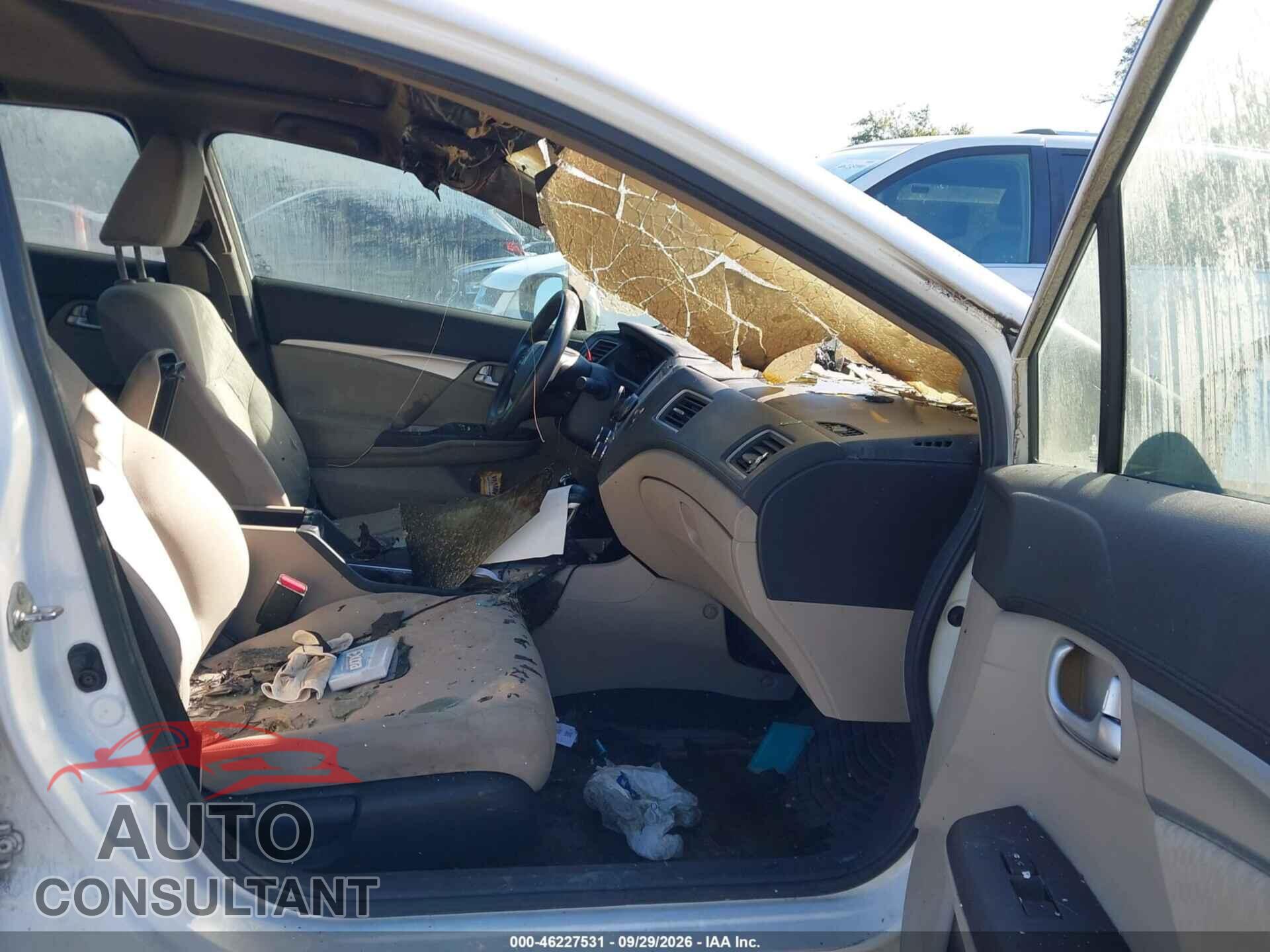 HONDA CIVIC 2014 - 19XFB2F89EE022381