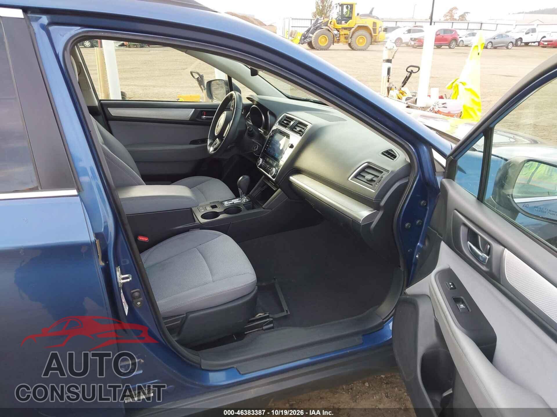 SUBARU OUTBACK 2019 - 4S4BSAFC6K3370280