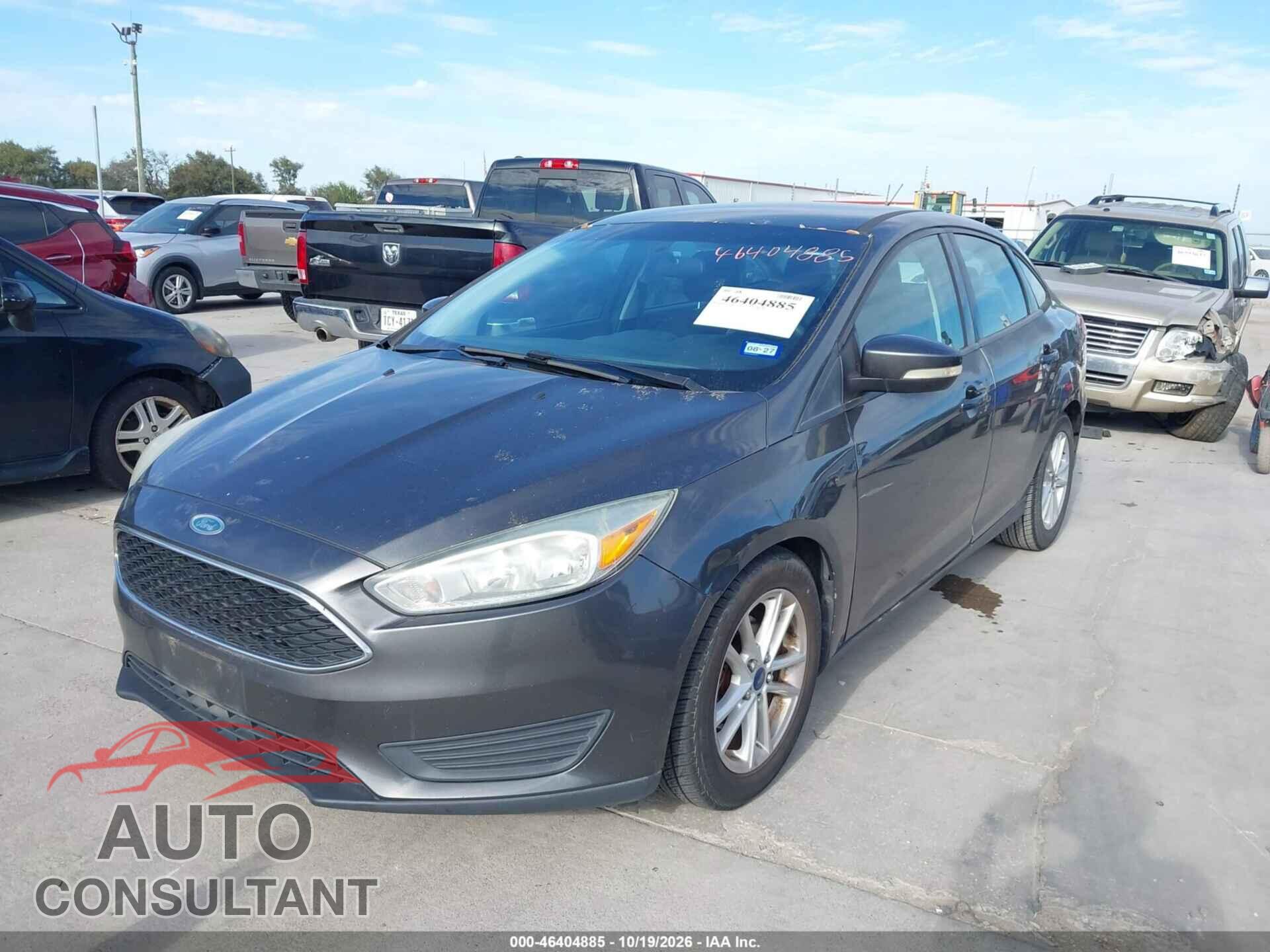 FORD FOCUS 2015 - 1FADP3F2XFL207693