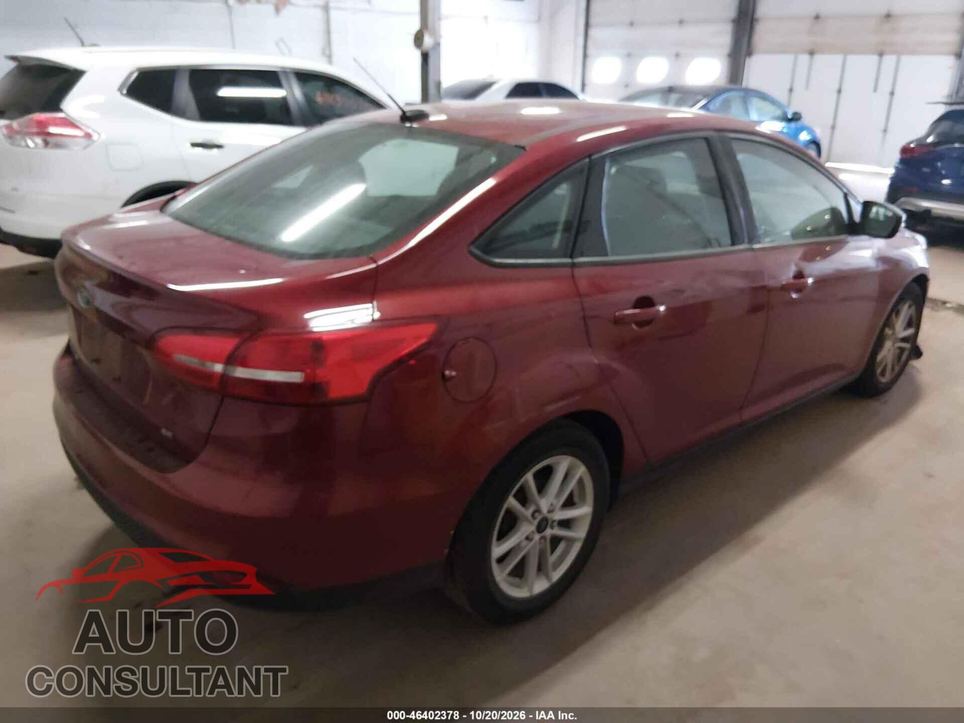 FORD FOCUS 2017 - 1FADP3F29HL318500