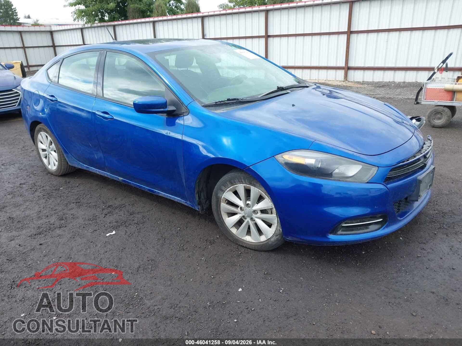 DODGE DART 2014 - 1C3CDFBBXED702575