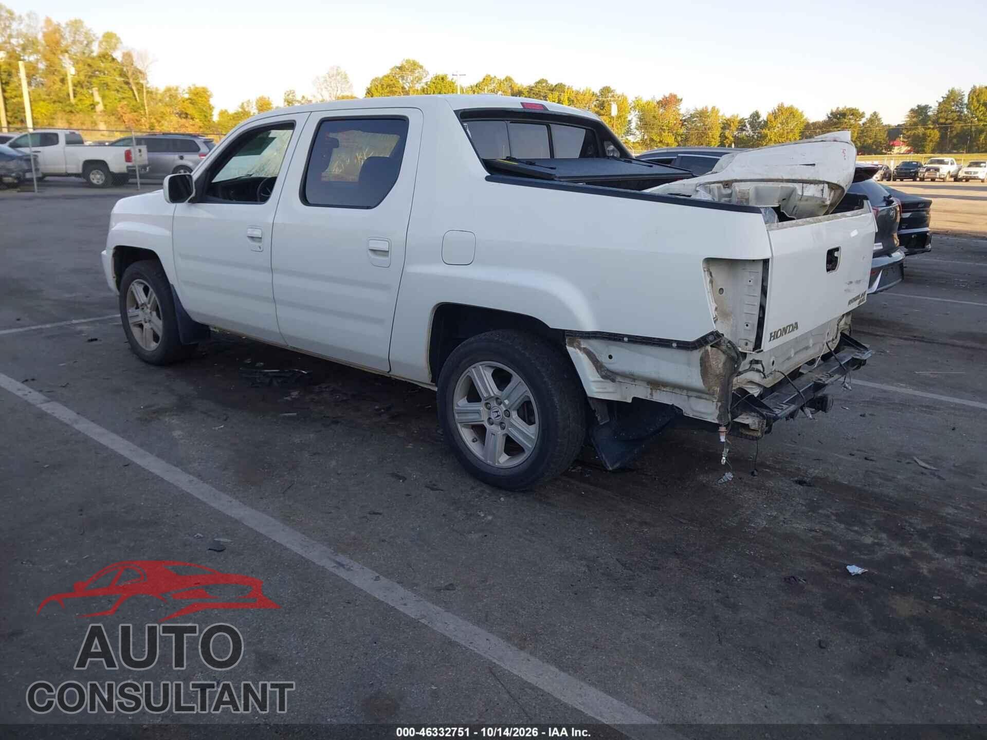 HONDA RIDGELINE 2013 - 5FPYK1F56DB012576