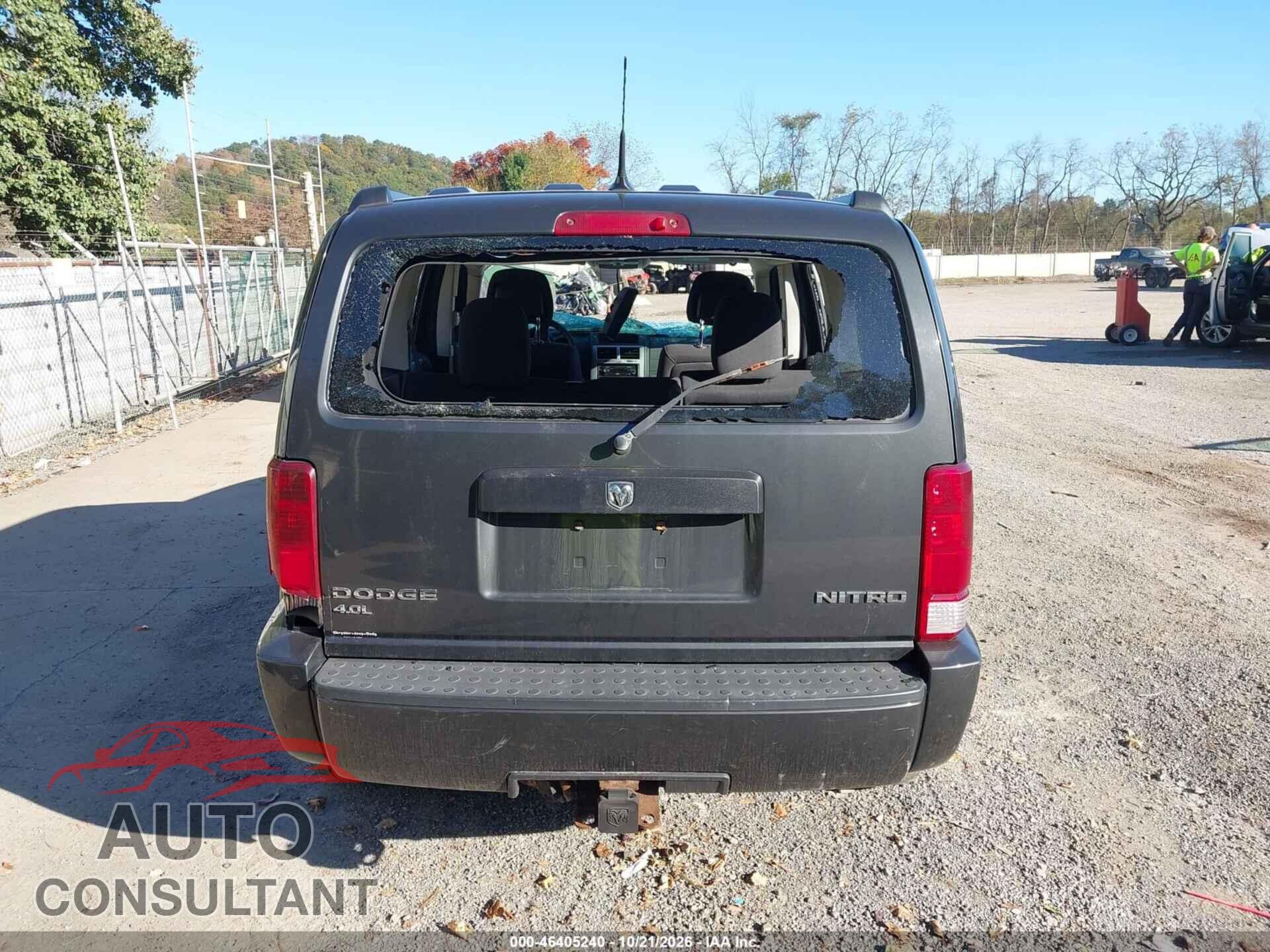DODGE NITRO 2011 - 1D4PU4GX5BW511638