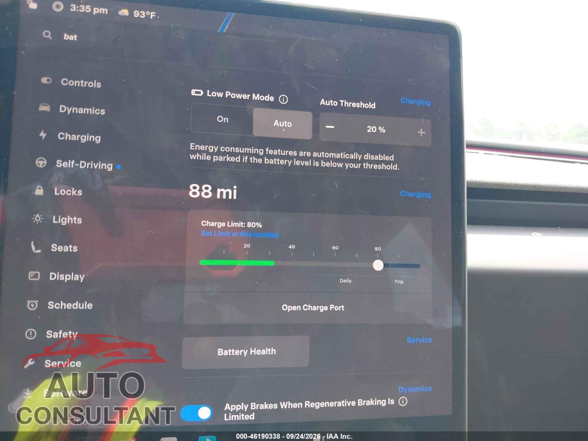TESLA MODEL 3 2025 - 5YJ3E1EA2SF908346