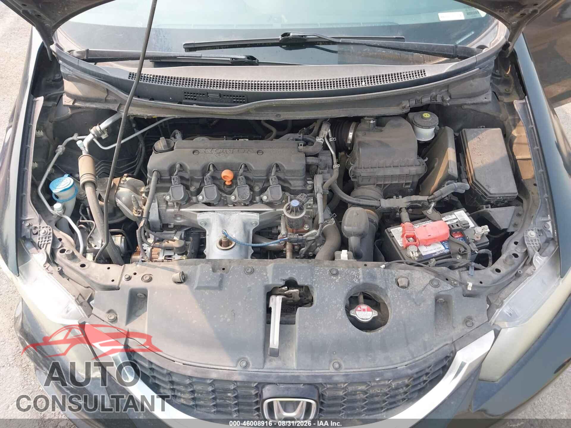 HONDA CIVIC 2014 - 19XFB2F81EE260077