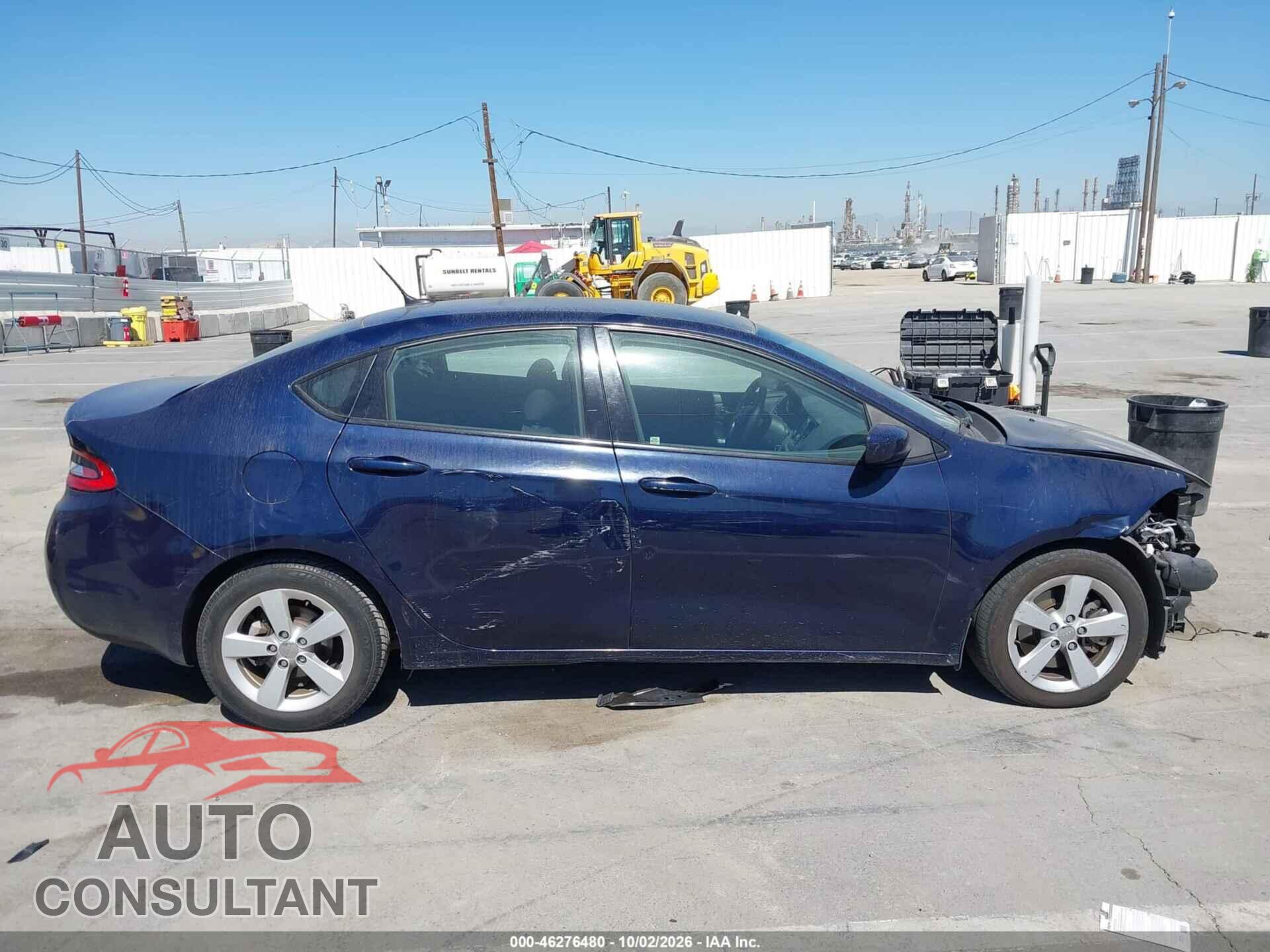 DODGE DART 2015 - 1C3CDFBB2FD187072