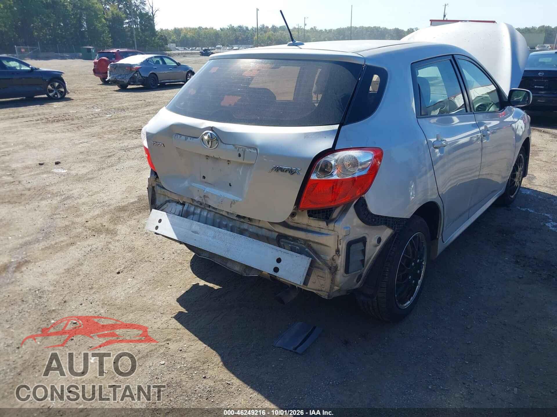 TOYOTA MATRIX 2009 - 2T1KU40E99C190500